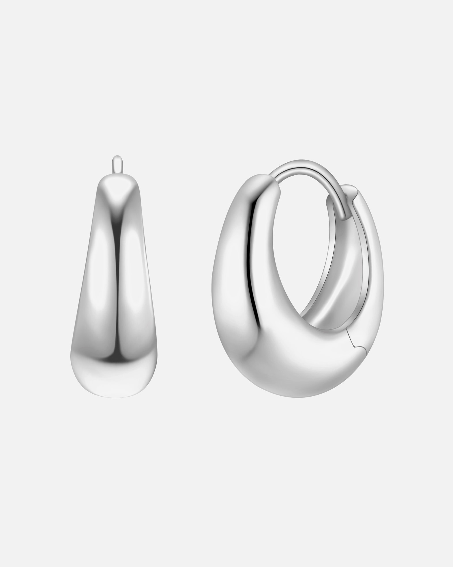 Créoles for FemmeCréoles en argent sterling en argent15,3 mm