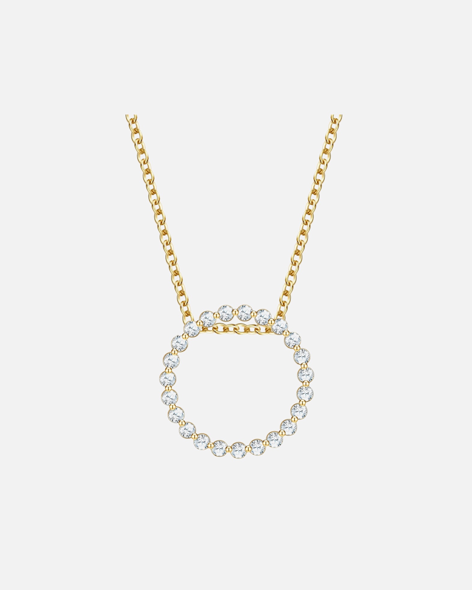 Collier for FemmeChaîne en Argent sterling en Or jaune40,0 cm Basiskette + 5,0 cm Verlängerung