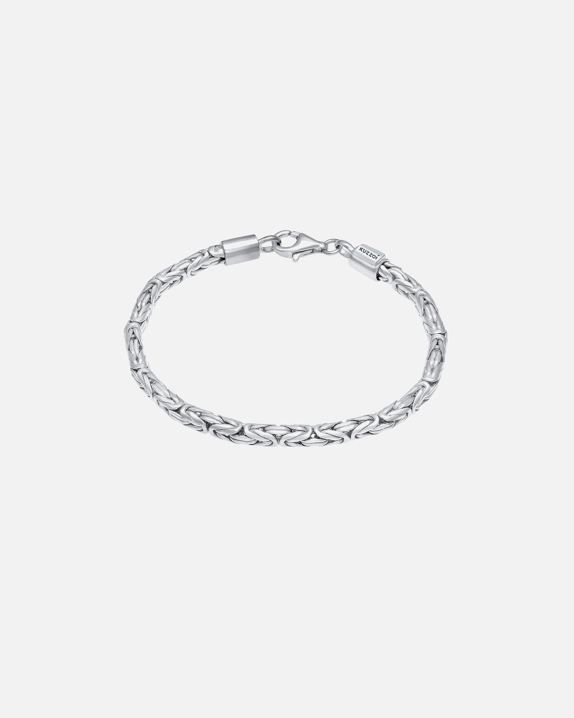 Bracelet for HommeKUZZOIChaîne de base pour hommes en plaqué or 925 en argent sterling21