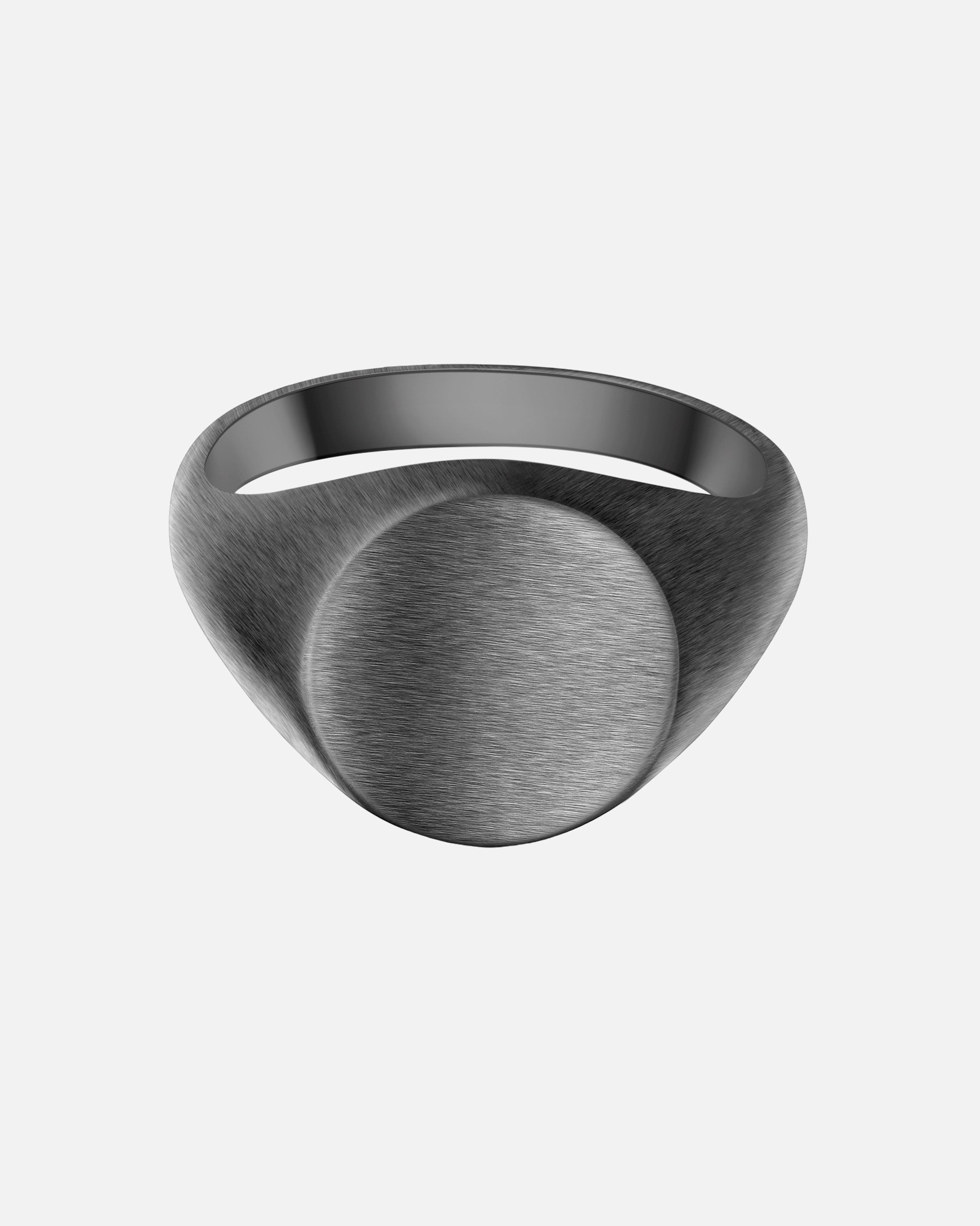 Bague for HommeBague en Acier Inoxydable en gunmetal60