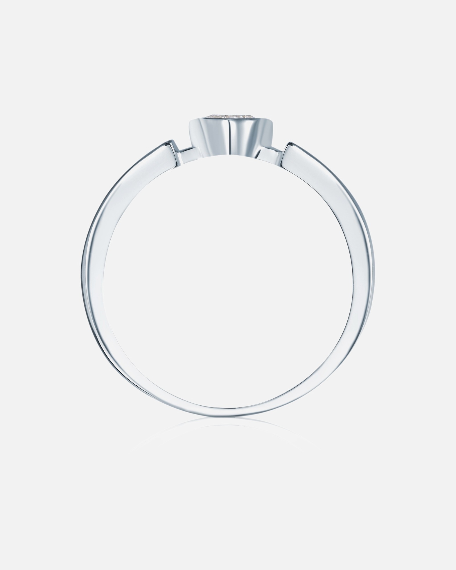 Bague for FemmeRafaela DonataBague en argent Coeur Argent sterling Oxyde de zirconium (CZ) en Argent54