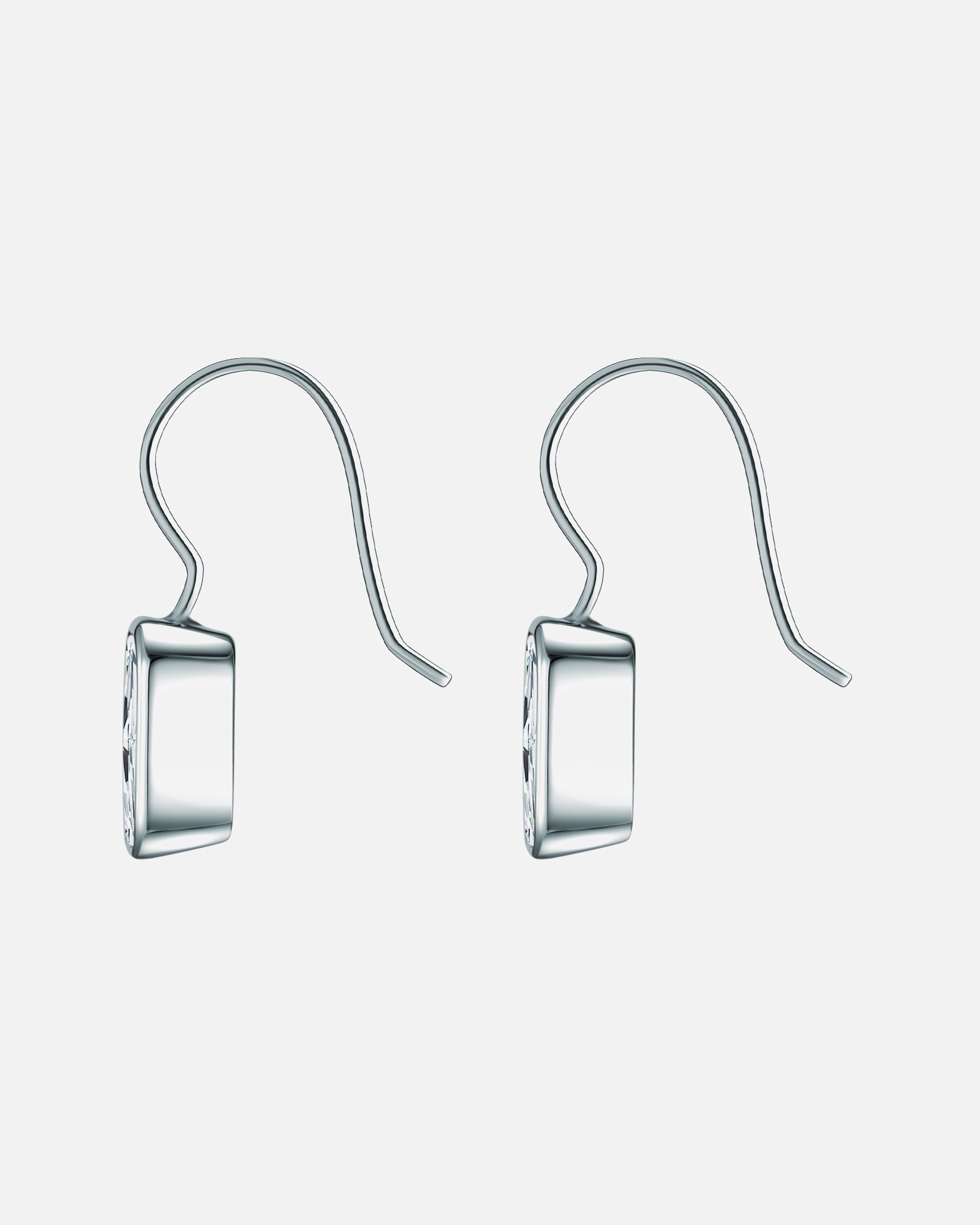 Boucle d'oreilles for FemmeRafaela DonataBoucles d'oreille en argent Argent sterling Oxyde de zirconium (CZ) en Argent21,0 mm