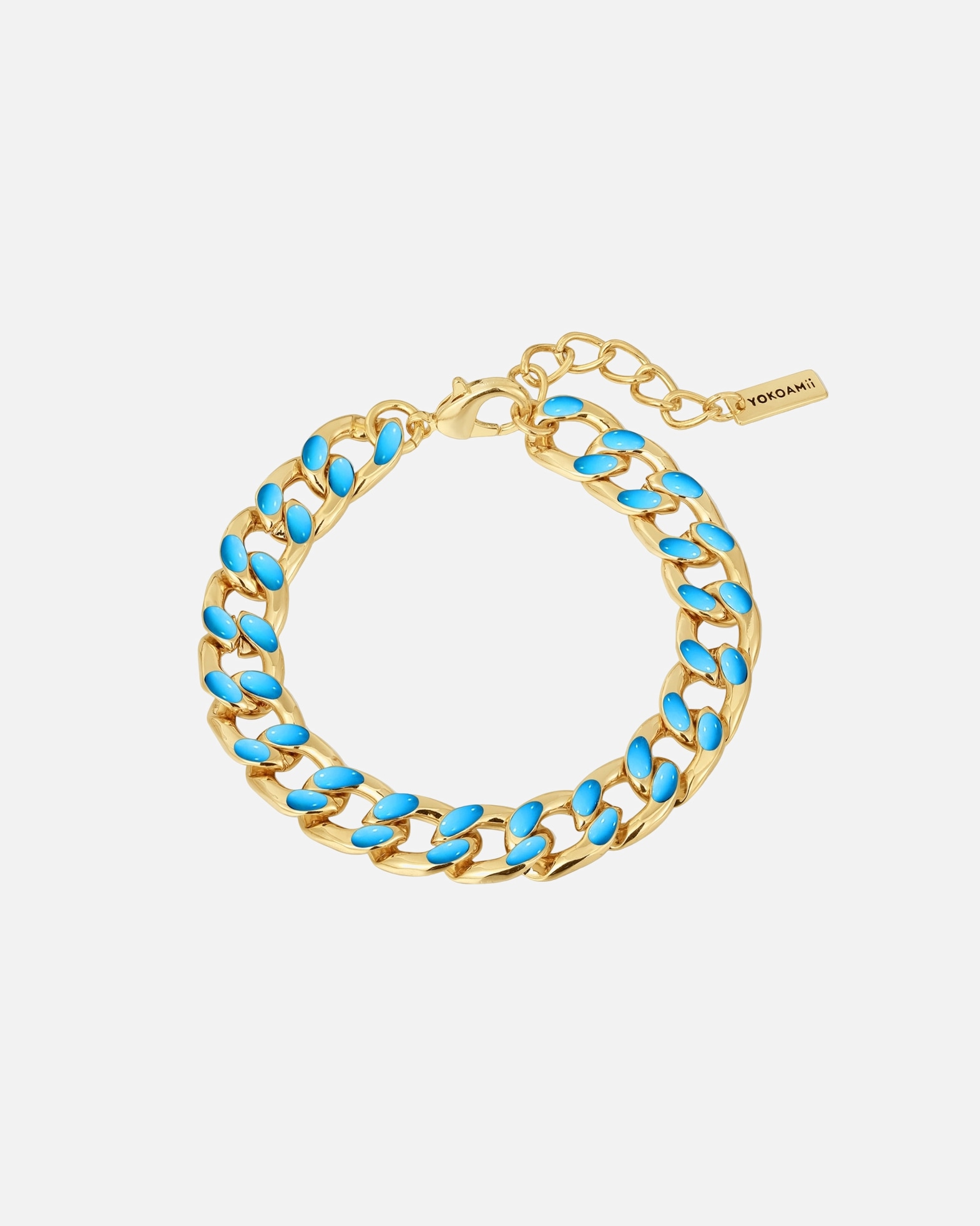 Bracelet for FemmeYokoamiiBracelet en Alliage de fer en Or rose18,0 cm Basislänge + 3,0 cm Verlängerung