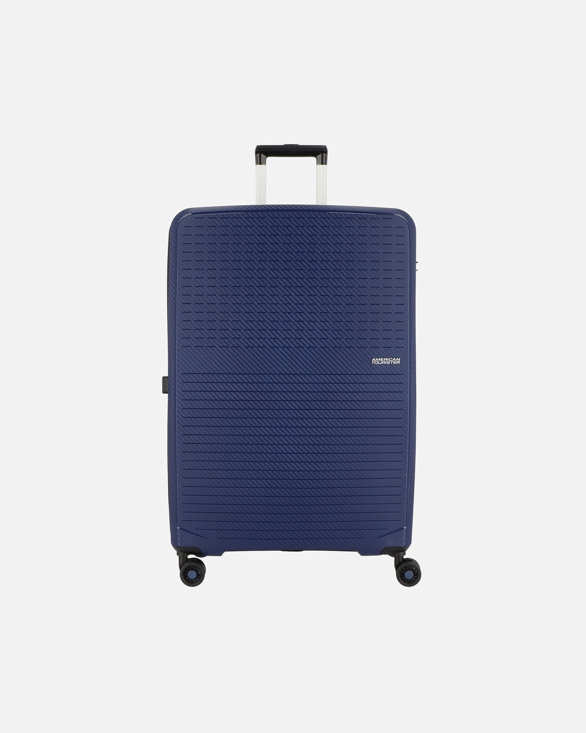 Valise trolley for HommeAmerican TouristerSummer Hit 4 roulettes Trolley 76 cmnavy