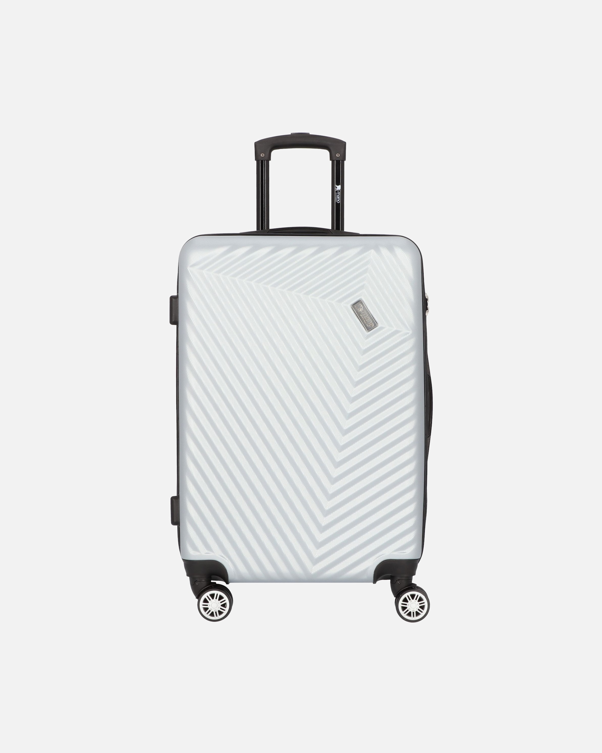 Valise trolley for HommemanoDon Carlo 4 roues trolley 67 cmsilber