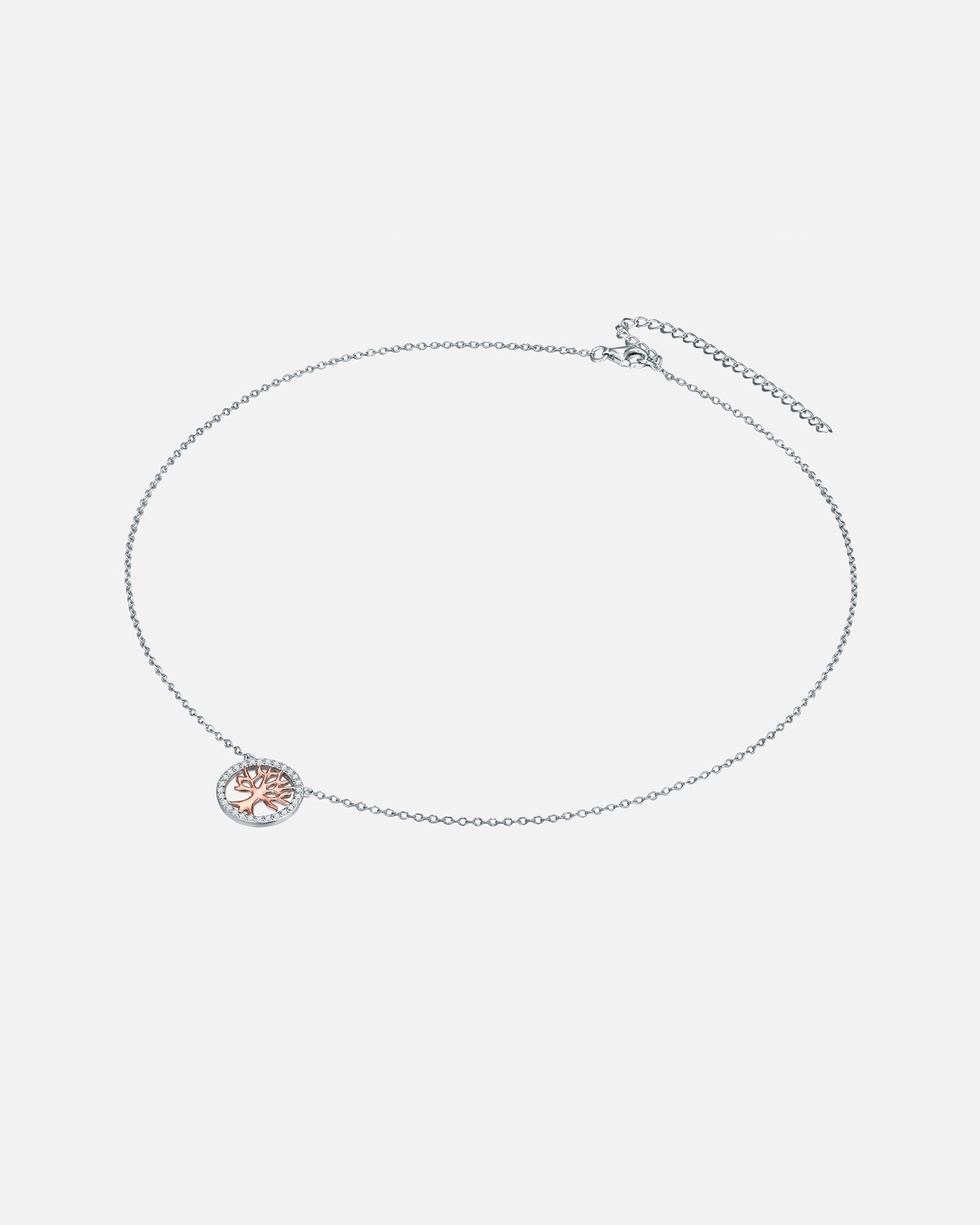 Collier for FemmeRafaela DonataCollier en argent Arbre de vie Argent sterling Oxyde de zirconium (CZ) en Argent42,0 cm Basiskette + 7,0 cm Verlängerung