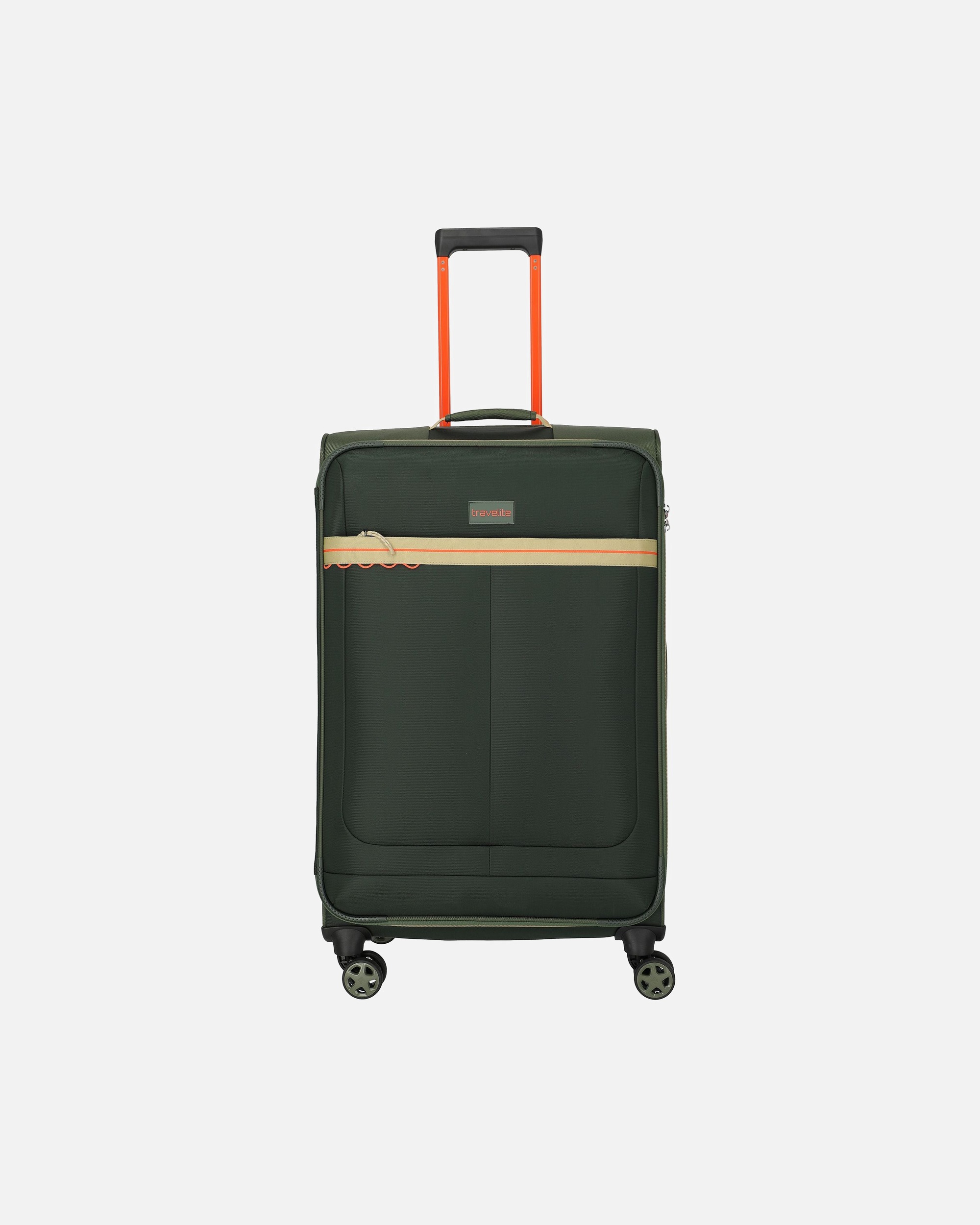Valise trolley for HommeTraveliteColor Craze 4 roulettes Trolley L 77 cmoliv