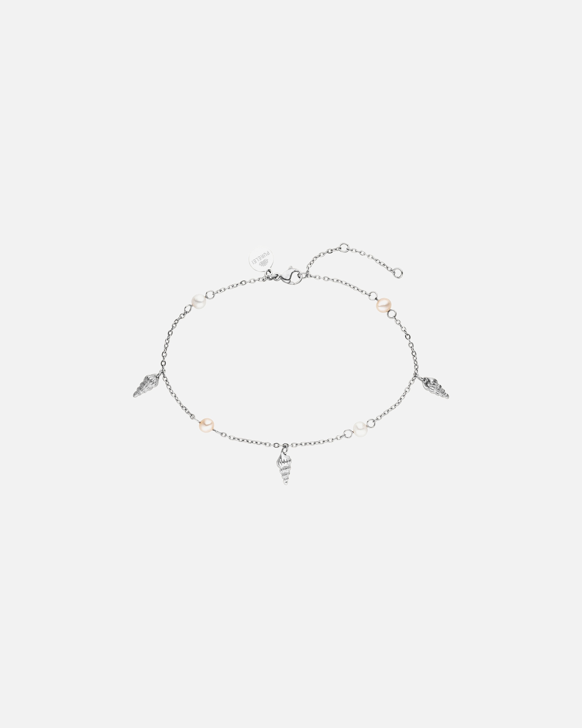 Bijou de cheville for FemmePureleiAkala Bracelet de cheville 100% acier inoxydableArgent