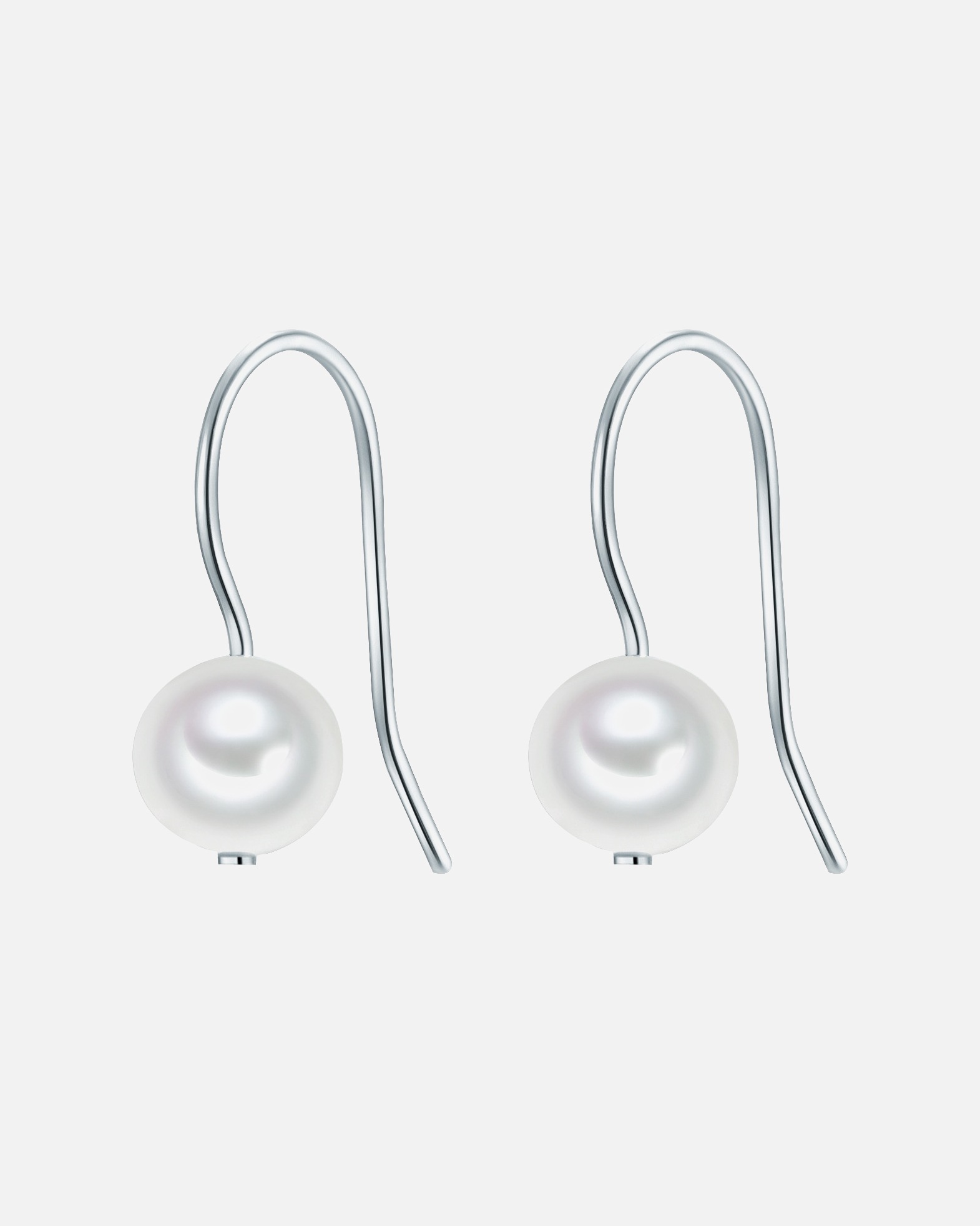 Boucle d'oreilles for FemmeBoucles d'oreille en argent Argent sterling Perle de culture d'eau douce en Argent22,3 mm