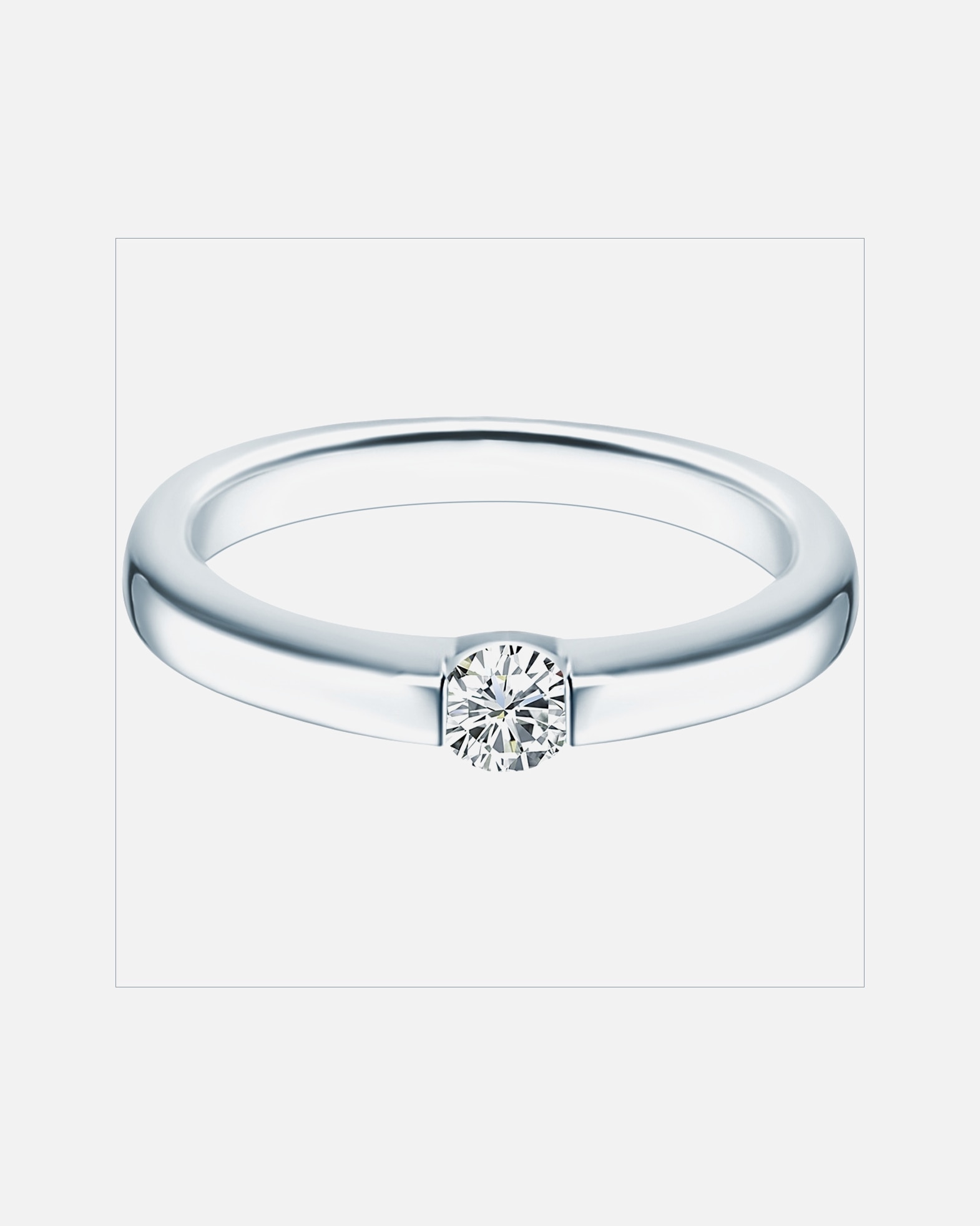 Bague for FemmeTrilaniBague en argent Argent sterling Oxyde de zirconium (CZ) en Argent48
