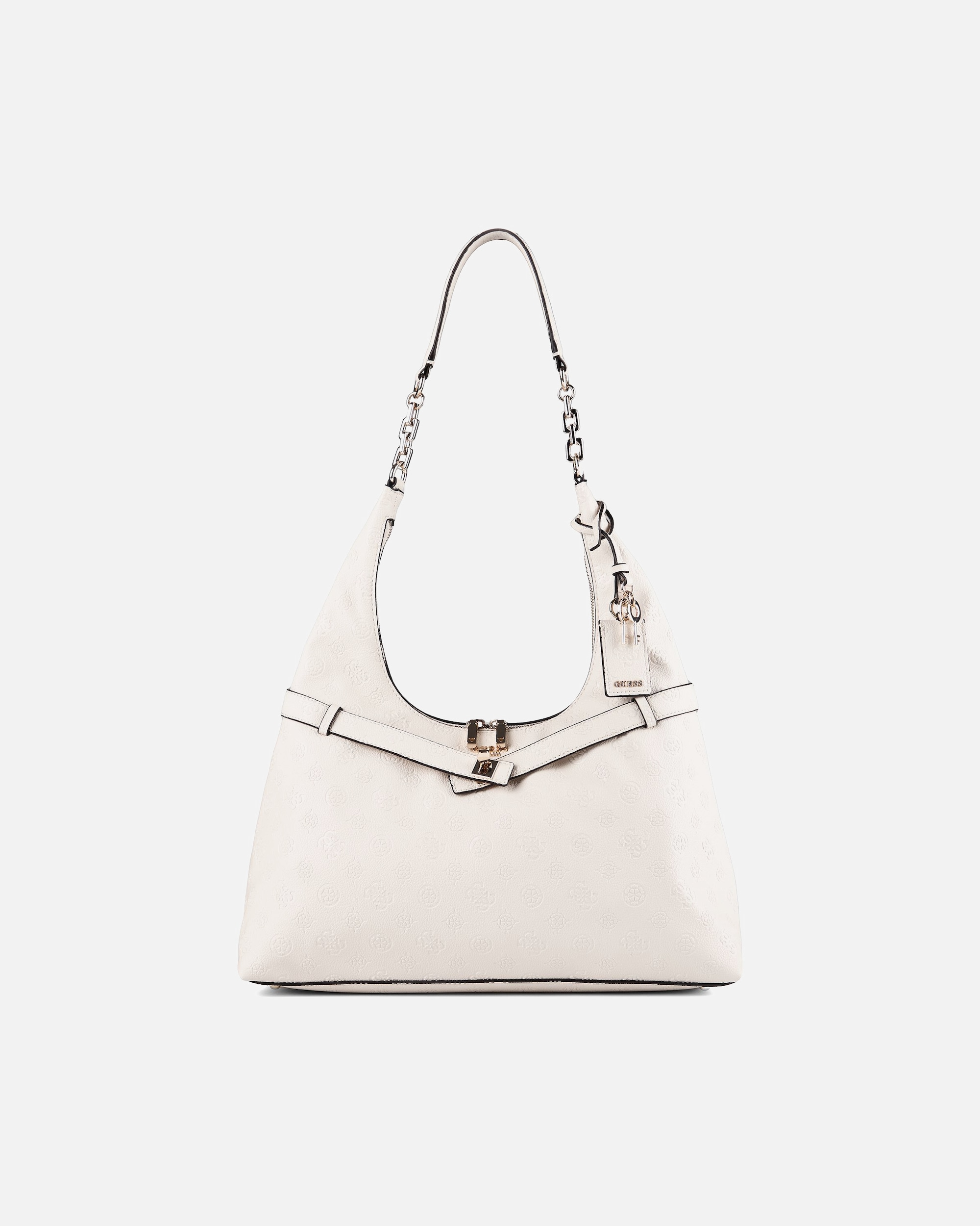 Tasche für Weiblich Guess Ella Schultertasche stone logo