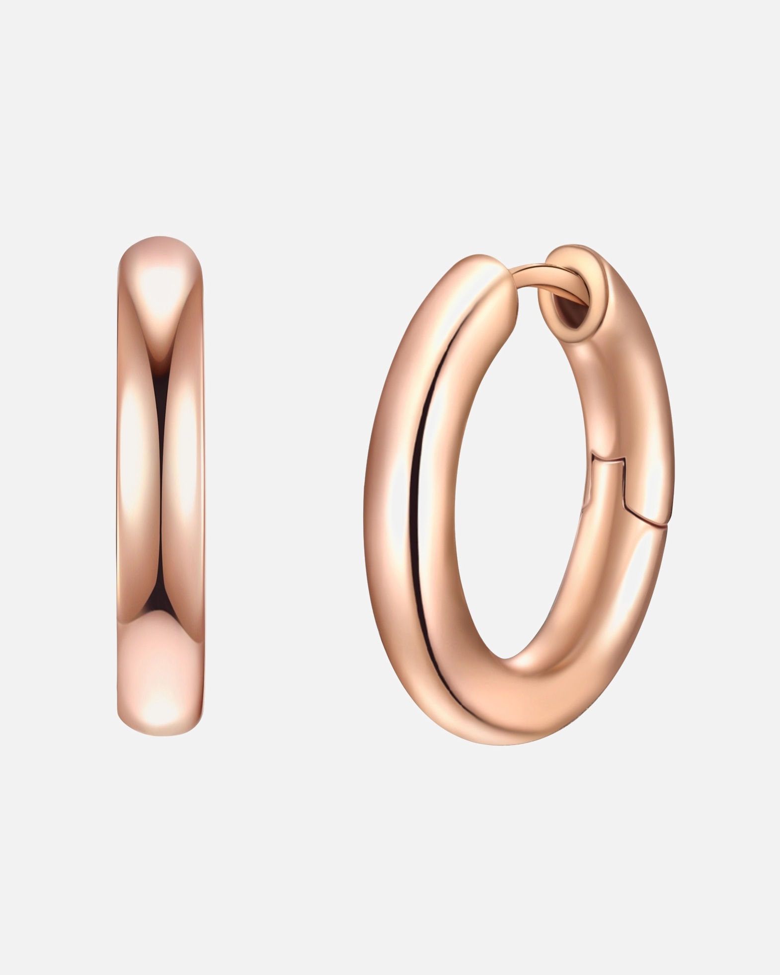 Boucle d'oreilles for FemmeYokoamiiCréoles tendance Métal en Or jaune17,4 mm