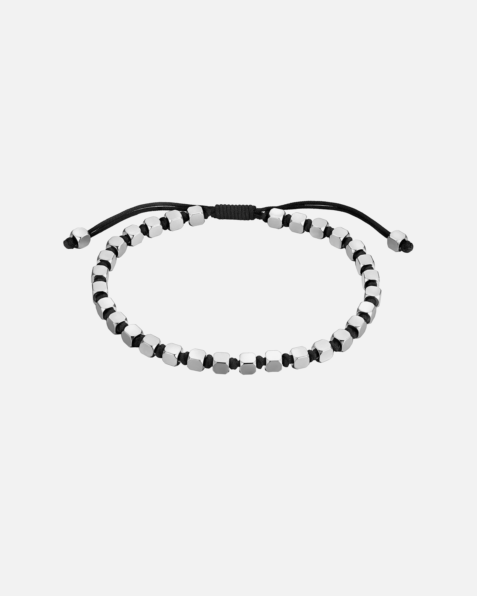 Bracelet for HommeTrue RebelsBracelet en acier inoxydable en argent19,0 - 23,0 cm, flexibel einstellbar