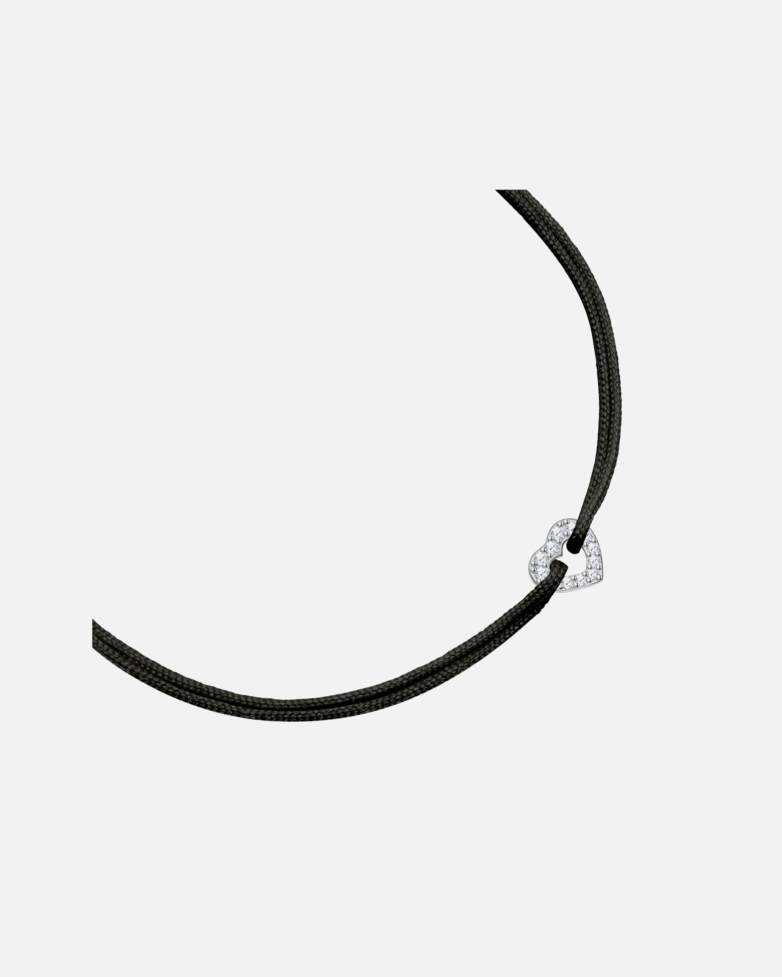 Armband für Weiblich Glanzstücke München Armband Herz aus Sterling Silber in silber mit Zirkonia 15,0 - 22,0 cm, flexibel einstellbar