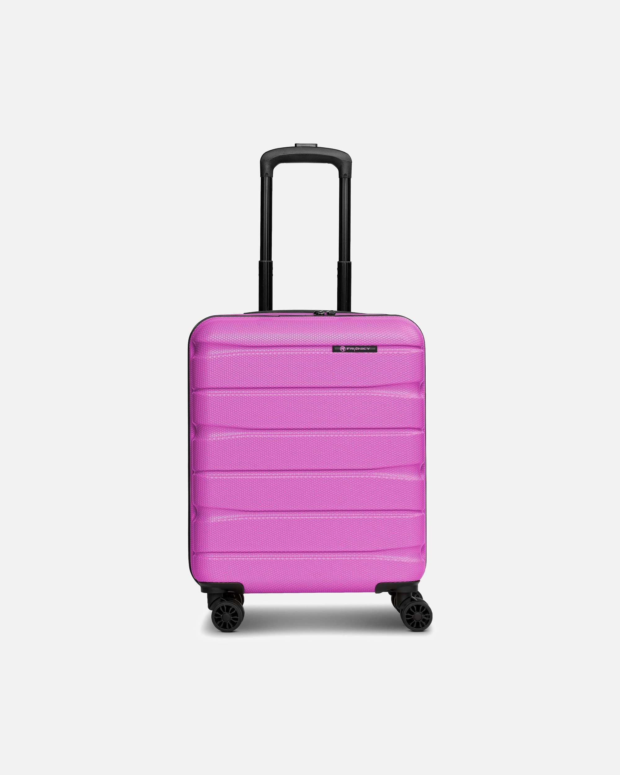 Valise for HommeFrankyMunich 4.0 4 roulettes Trolley de cabine S 53 cm avec soufflet d'extensionpink dull