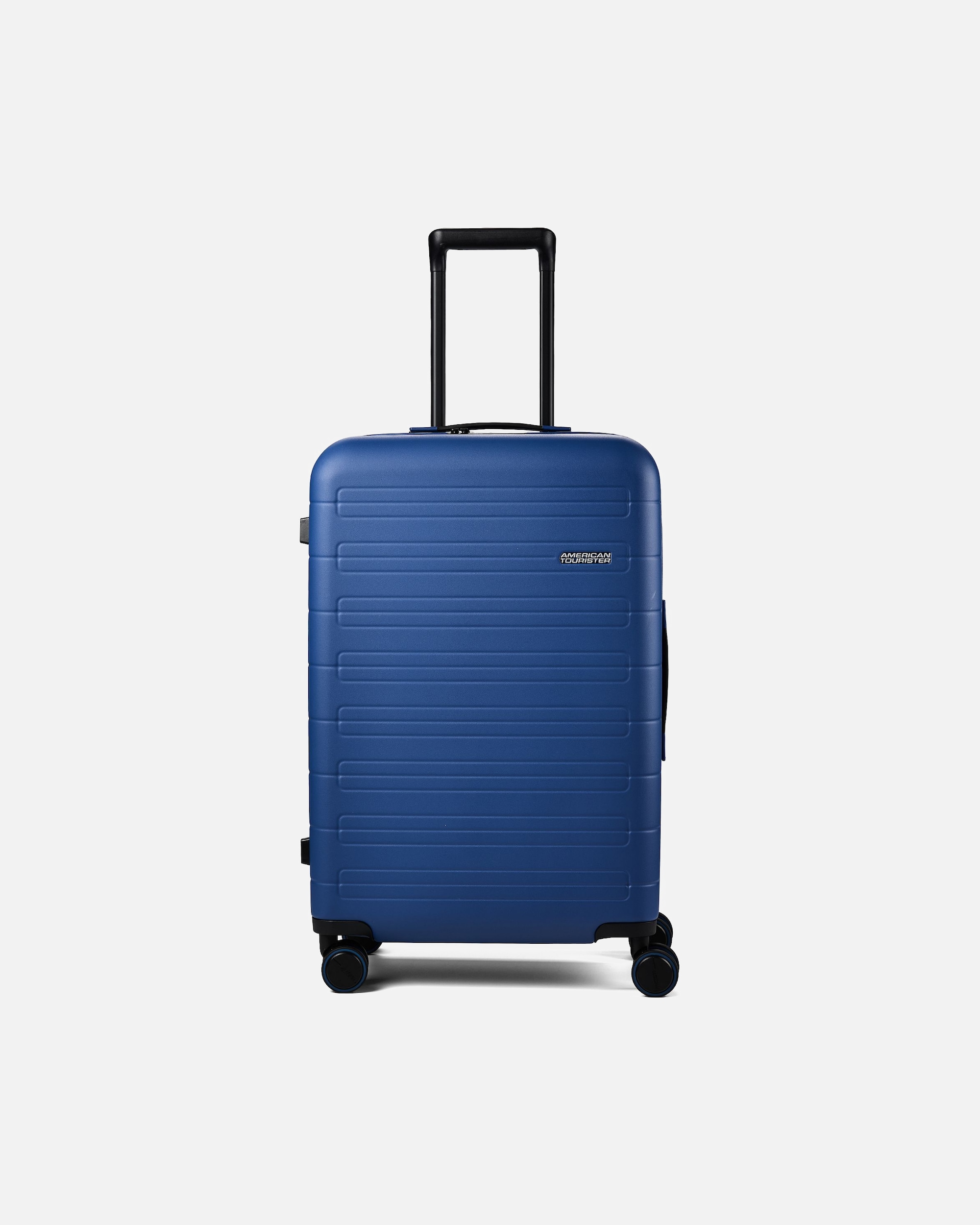 Valise trolley for HommeAmerican TouristerNovastream 4 roues valise cabine 67 cm avec soufflet d'extensionnavy blue