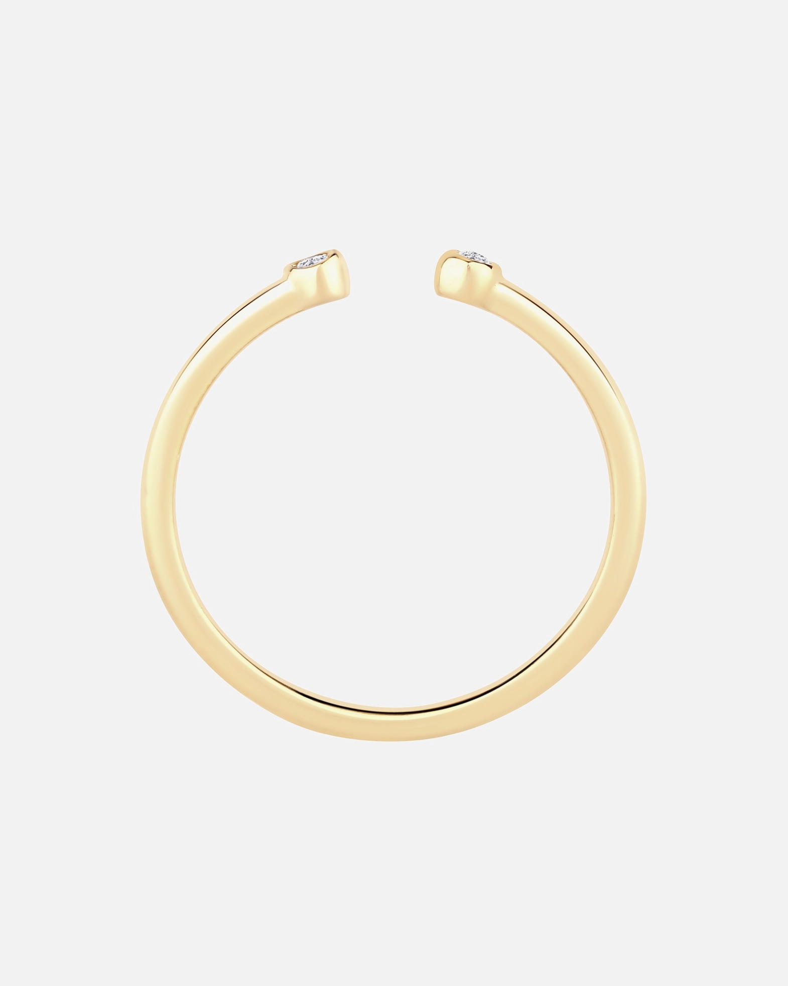 Ring für Weiblich Glanzstücke München Ring aus Sterling Silber in gelbgold mit Topas 50