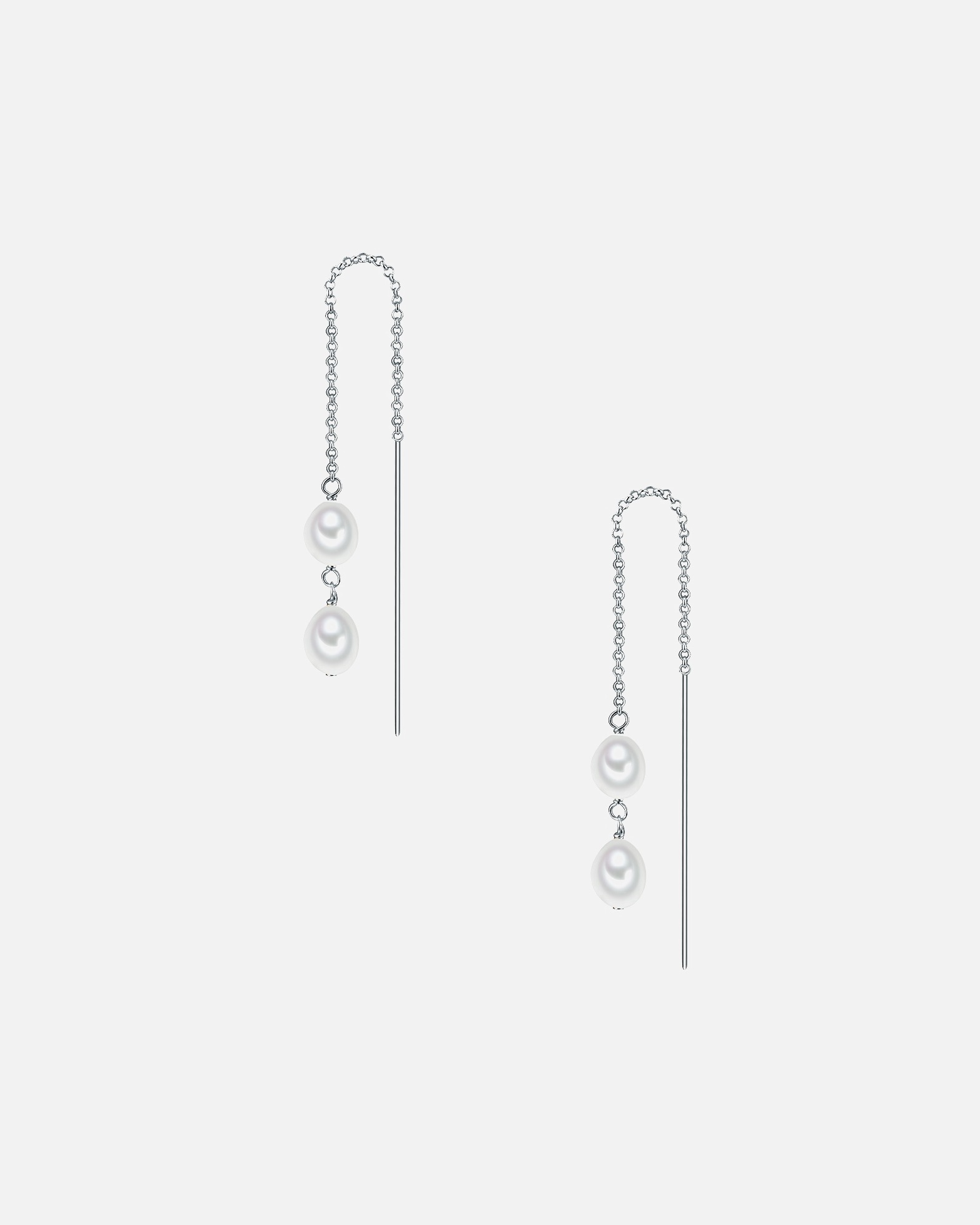 Boucle d'oreilles for FemmeValero PearlsBoucles d'oreille en perle Argent sterling Perle de culture d'eau douce en Argent5,5 mm