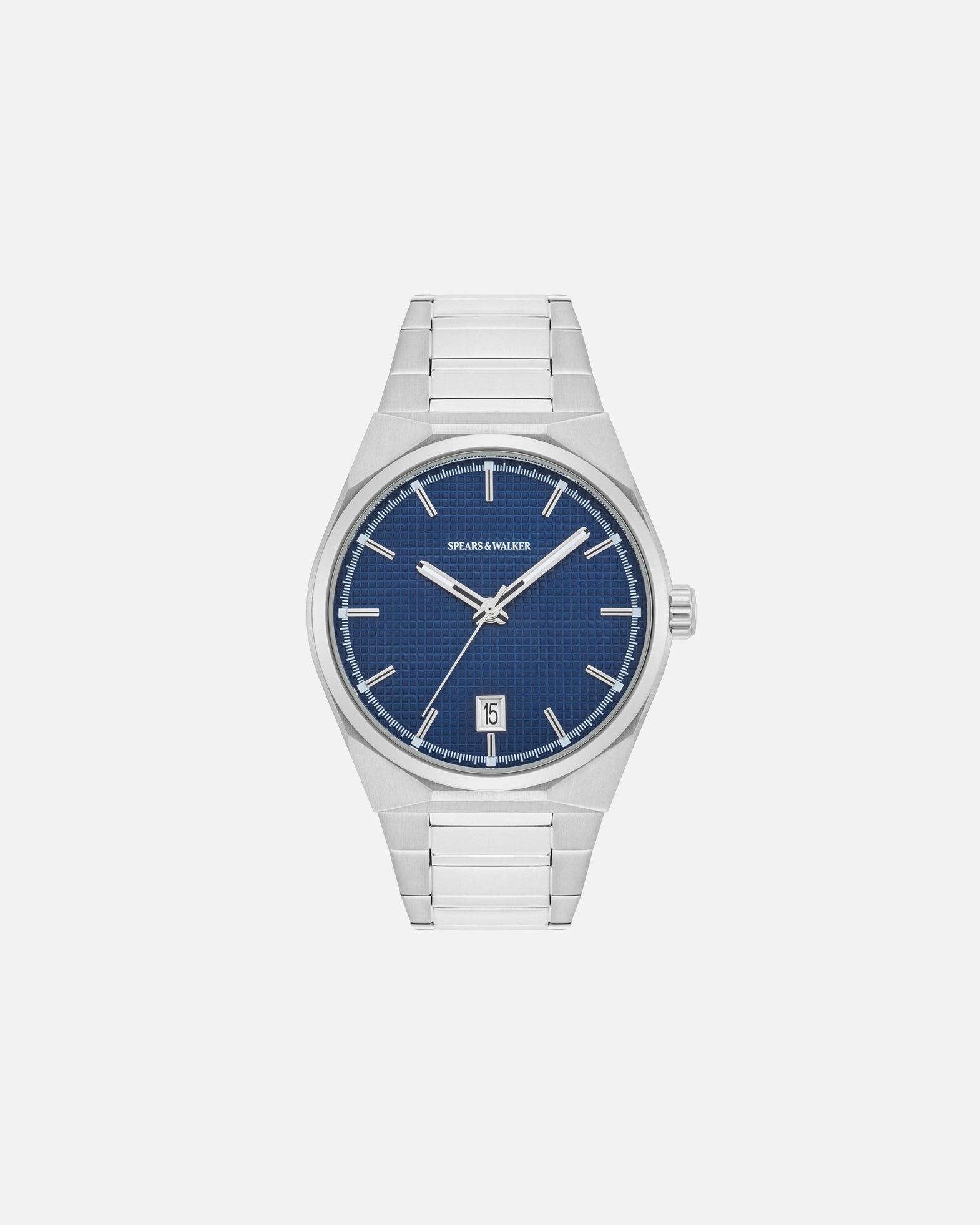 Uhr für Männlich Armband-Uhr aus Edelstahl in silber 42,0 mm