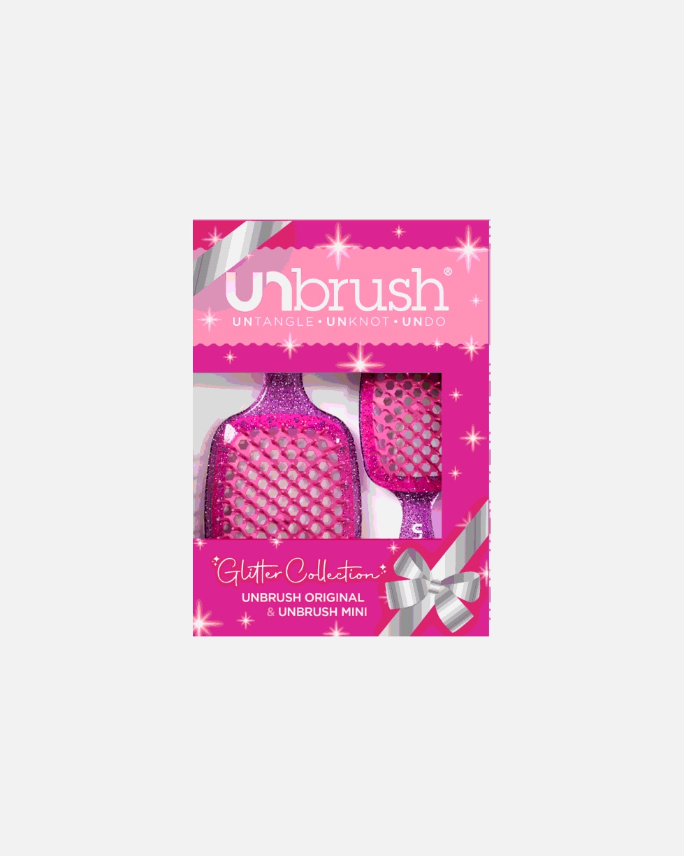 Pinselset für Unisex UNbrush Unbrush Glitter Duo Set 1 Set