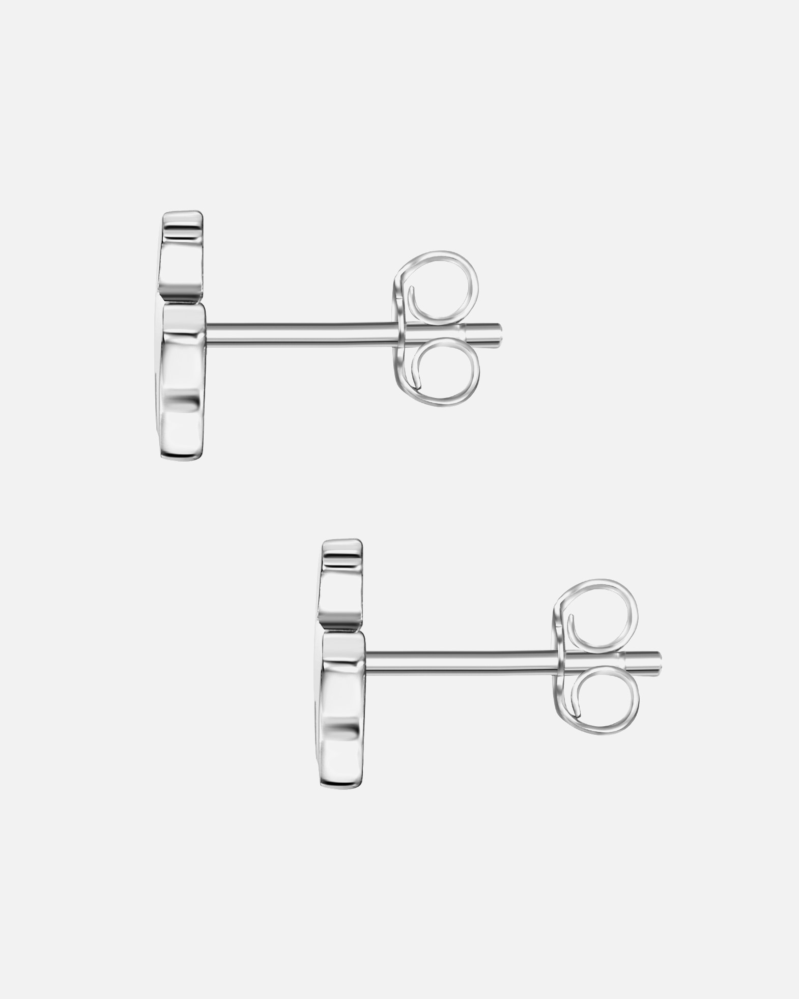 Boucle d'oreilles for FemmeGlanzstücke MünchenPuces d'oreilles en argent Alpaga Argent sterling en Or rose5,9 mm