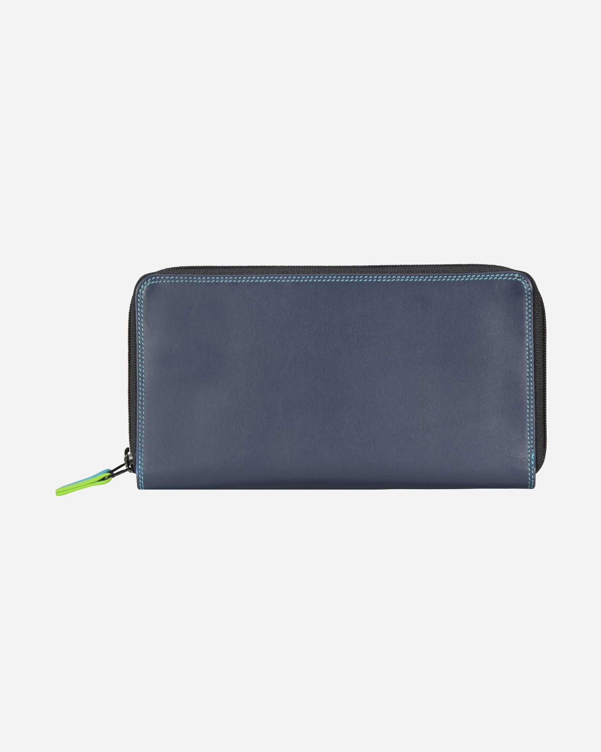 Porte-monnaie for FemmeMywalitLarge Double Zip Around Purse Porte-monnaie en cuir 18 cmblack/pace