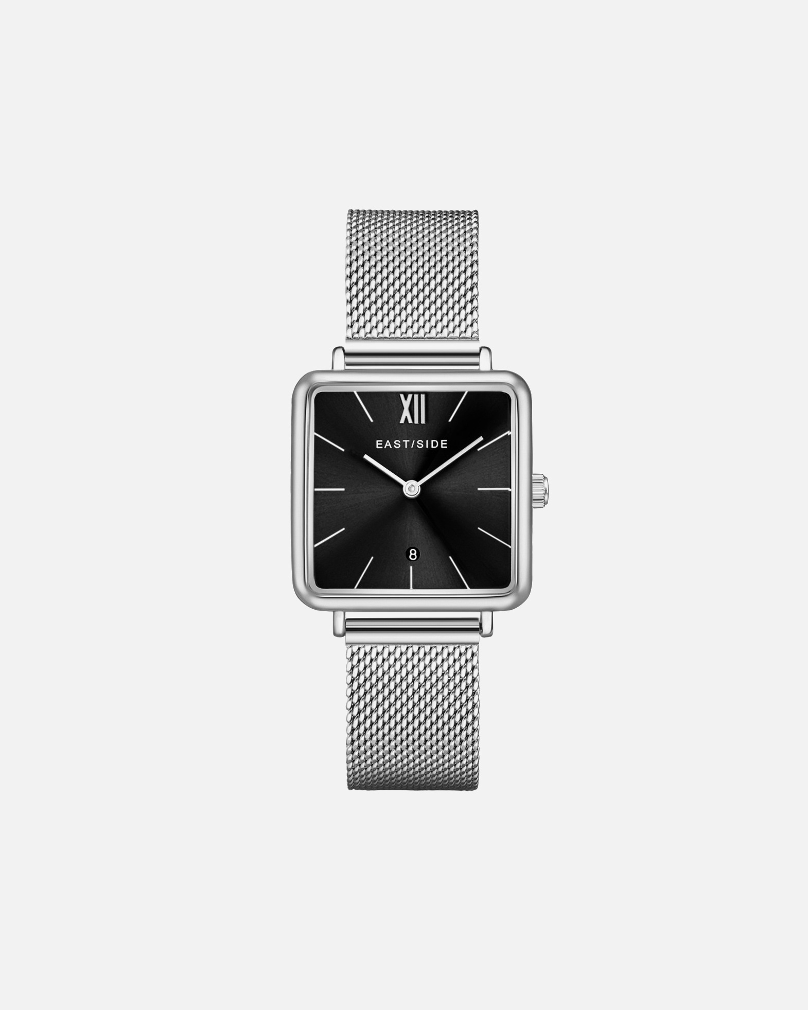 Uhr für Weiblich Quarzuhr Grand in Silber Edelstahl in Silber 37,6 mm