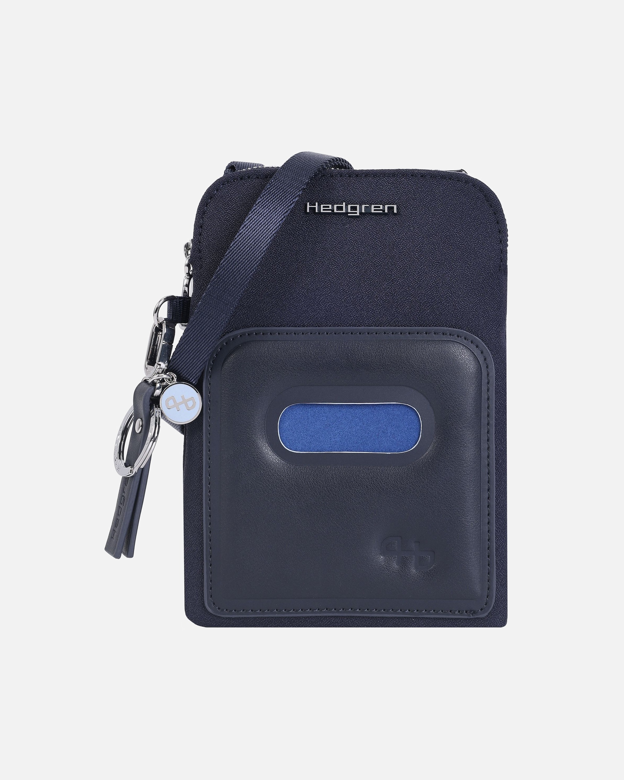 Handy Accessoire für Weiblich Hedgren Fika Handytasche RFID 12,5 cm peacoat blue