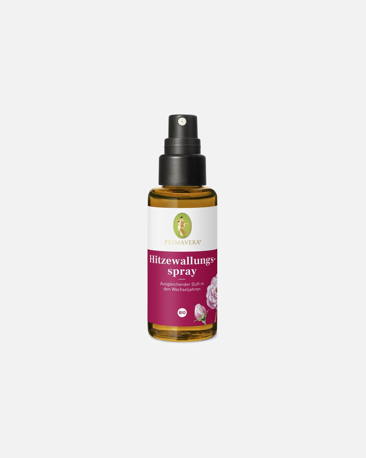 Bodyspray für Weiblich Primavera Hitzewallungsspray Bio 50 ml