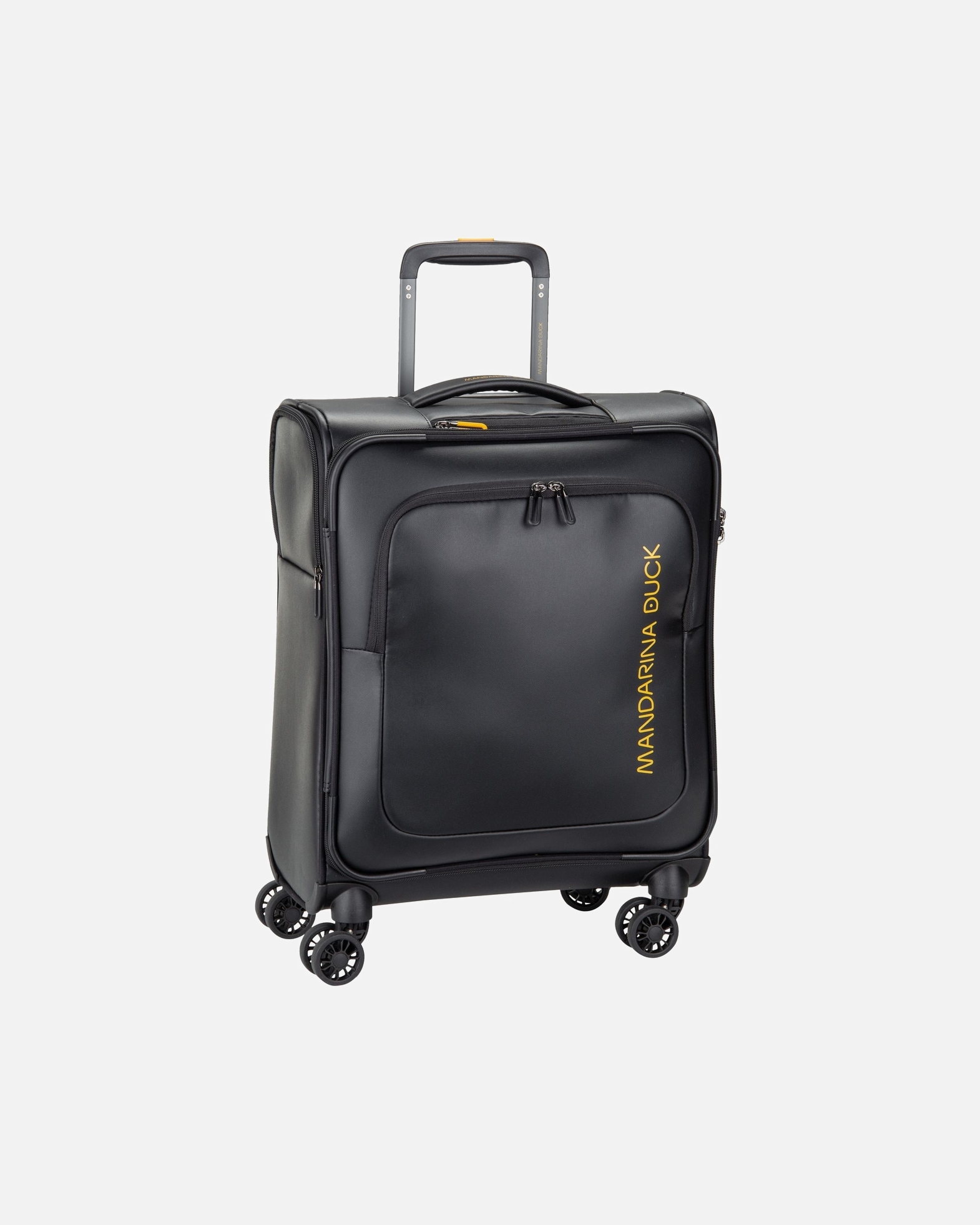 Valise trolley for UnisexeMandarina DuckEco Coated 4 roulettes Trolley de cabine S 55 cmblack