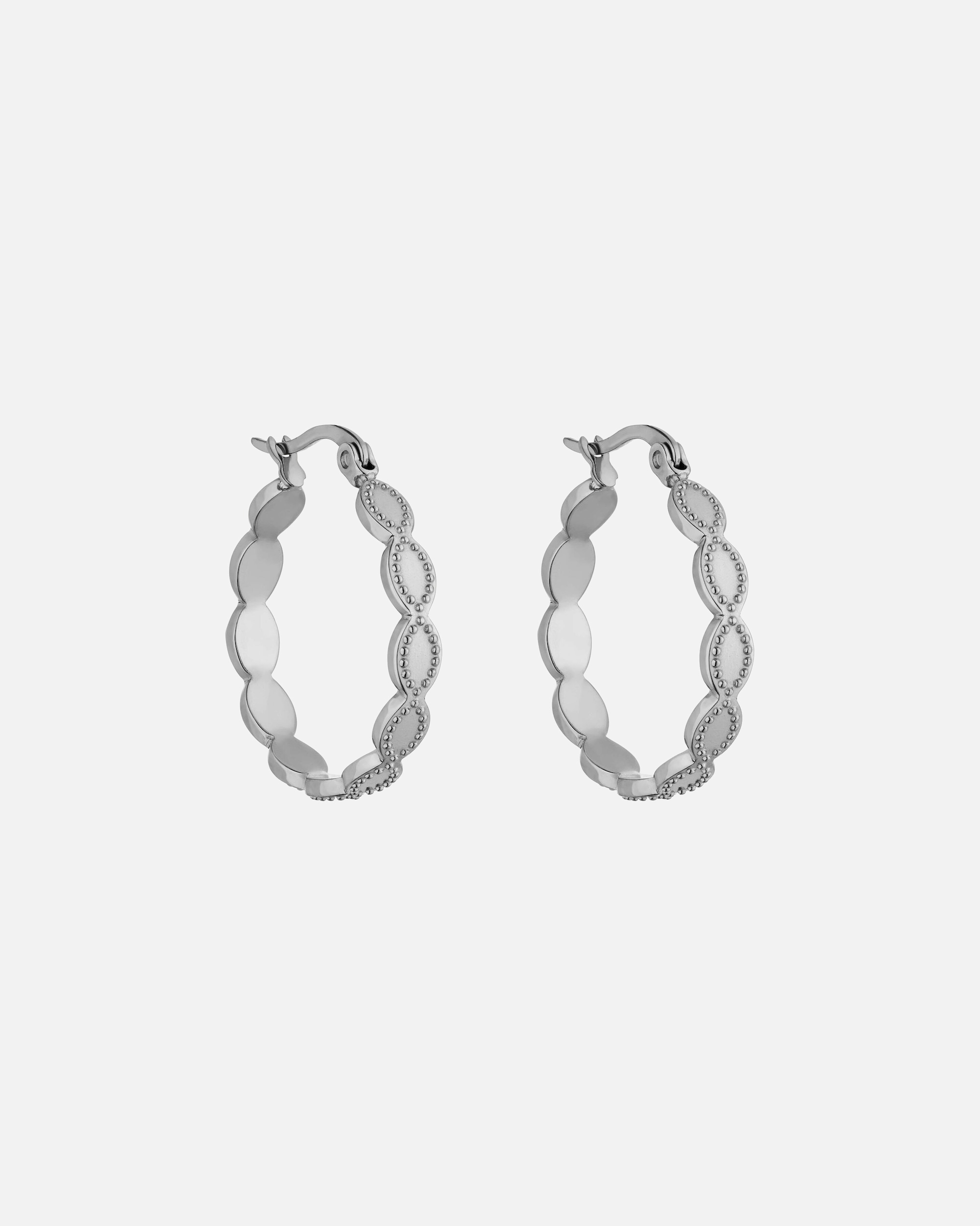 Boucle d'oreilles for FemmePureleiKoko Boucles d'oreilles 100% acier inoxydableArgent