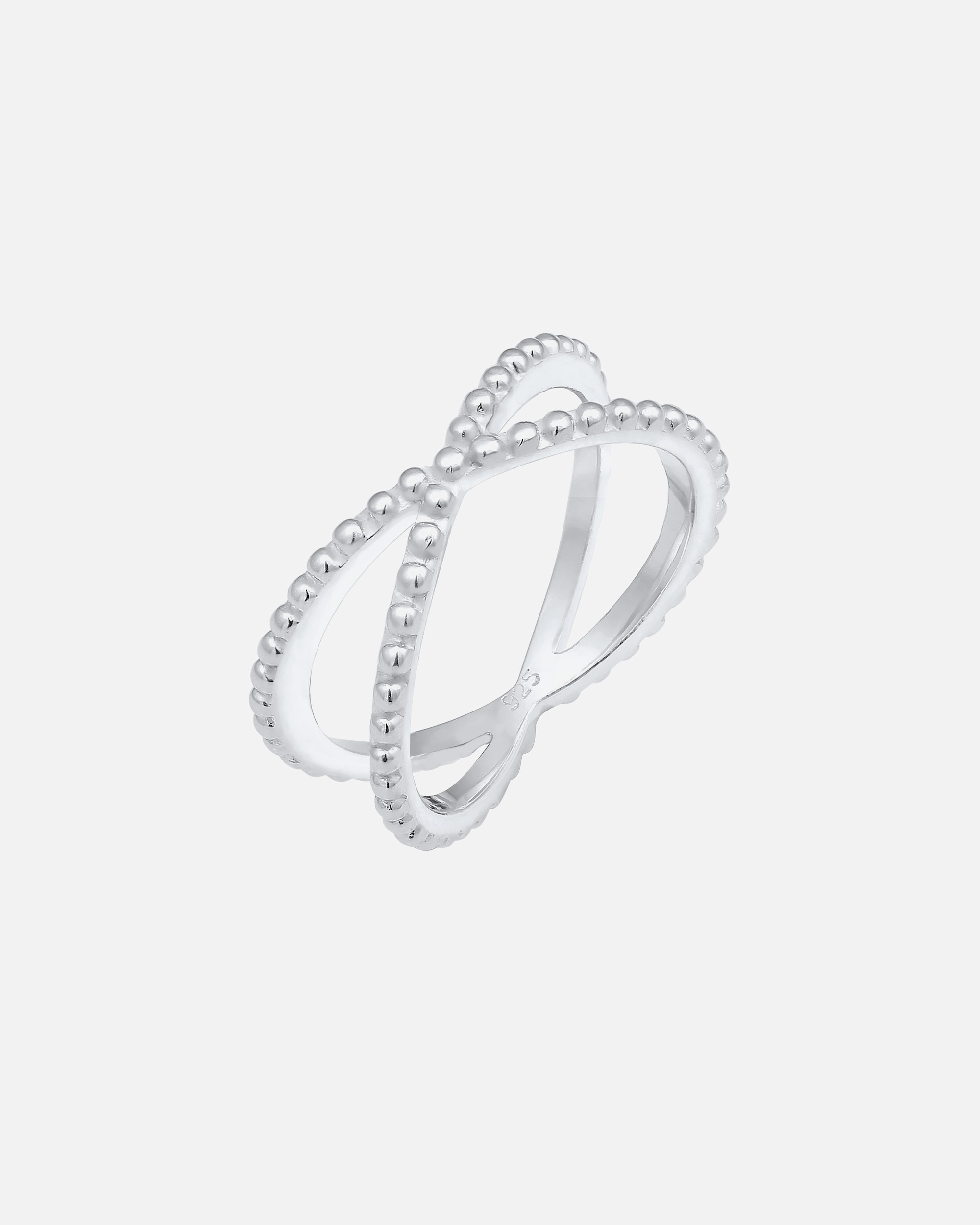 Bague for FemmeElliFemmes Croix Boule Moderne Blogueur Tendance en Argent Sterling 92556