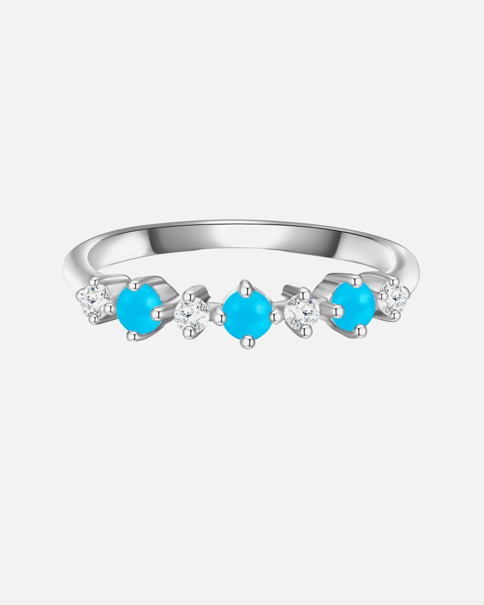 Bague for FemmeGlanzstücke MünchenBague en argent Argent sterling Oxyde de zirconium (CZ) en Argent48