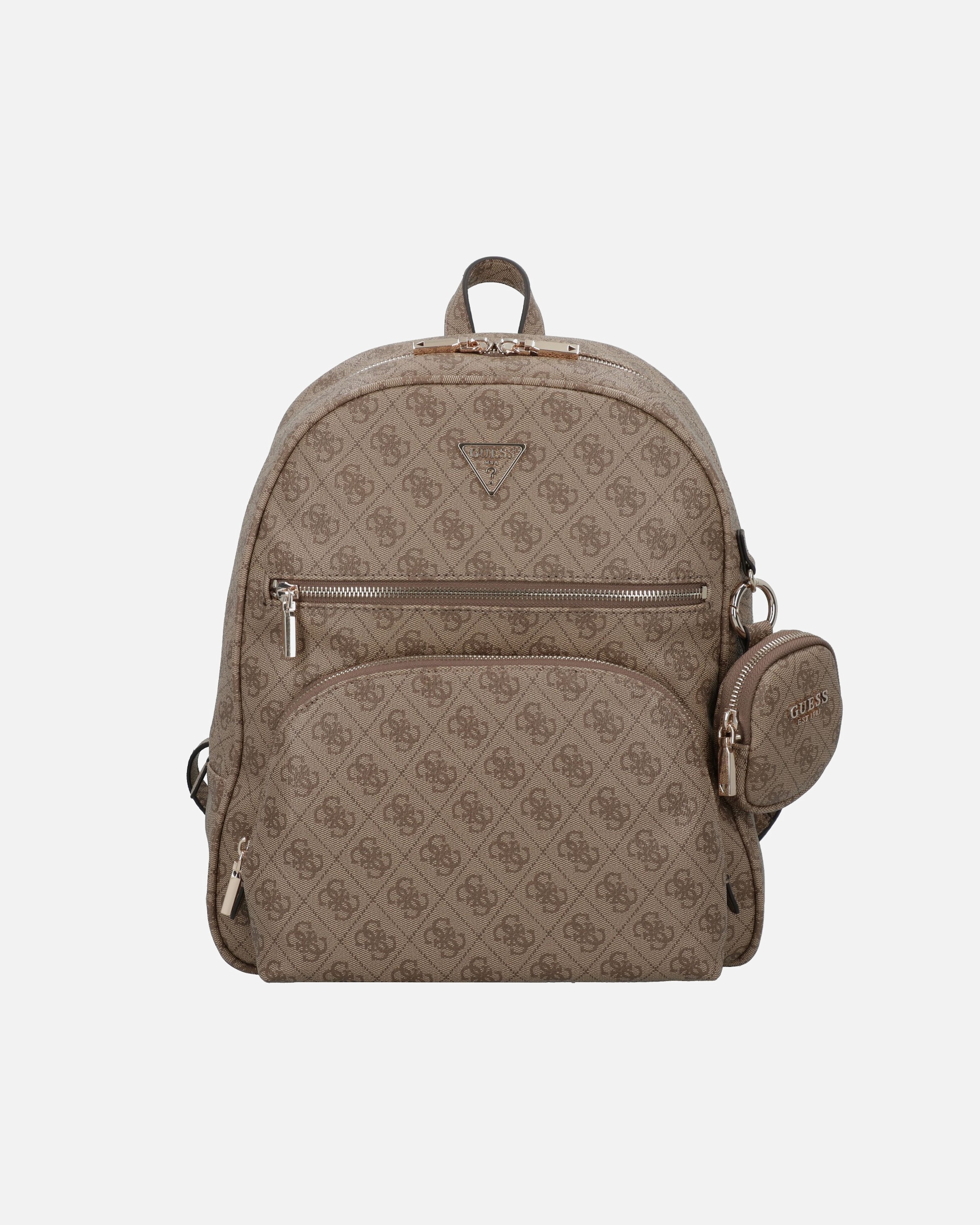 Rucksack für Männlich Guess Power Play II Daypack latte logo