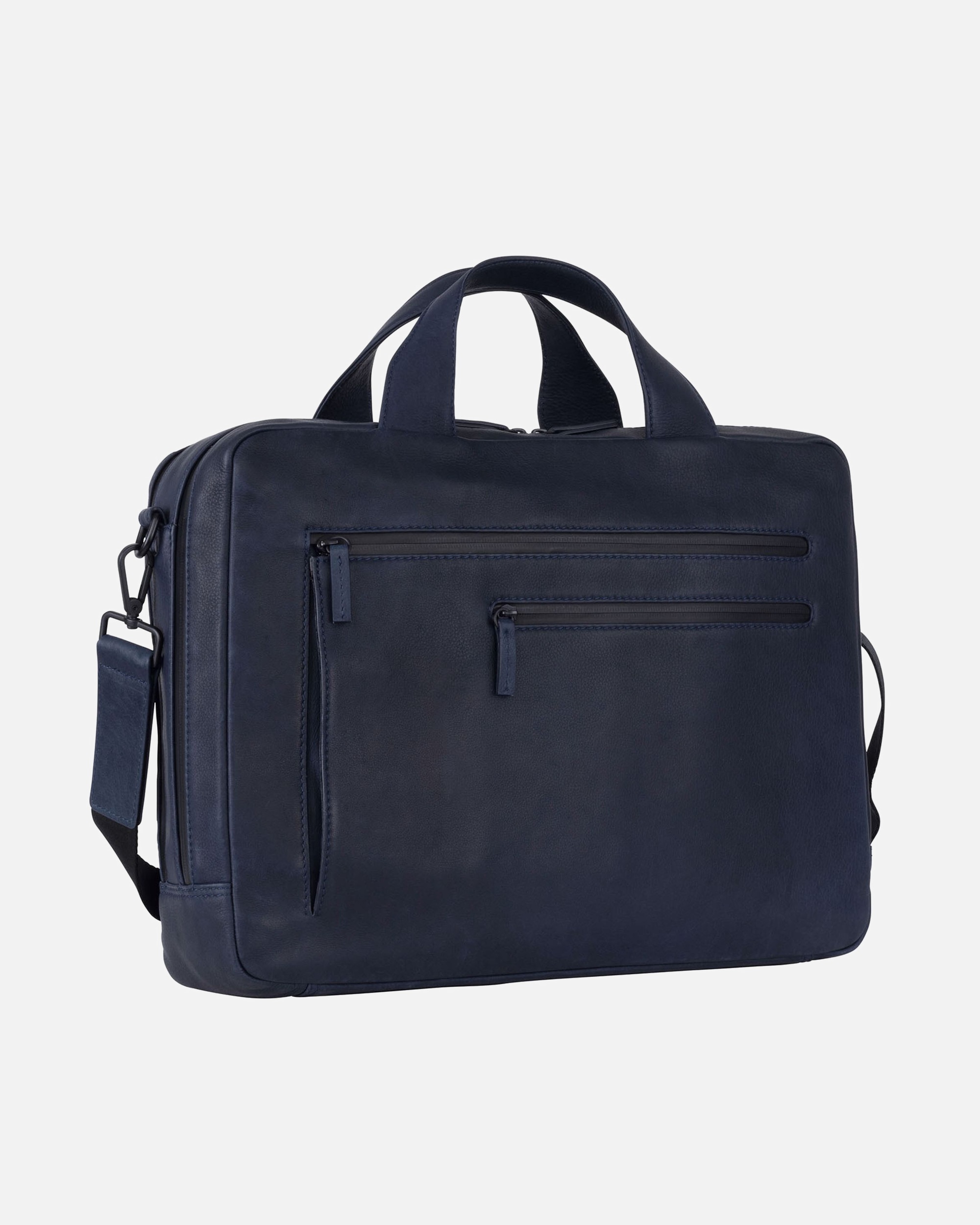 Sac pour ordinateur portable for HommeLeonhard HeydenPorte-documents Den Haag en cuir 40 cm pour ordinateur portableblau