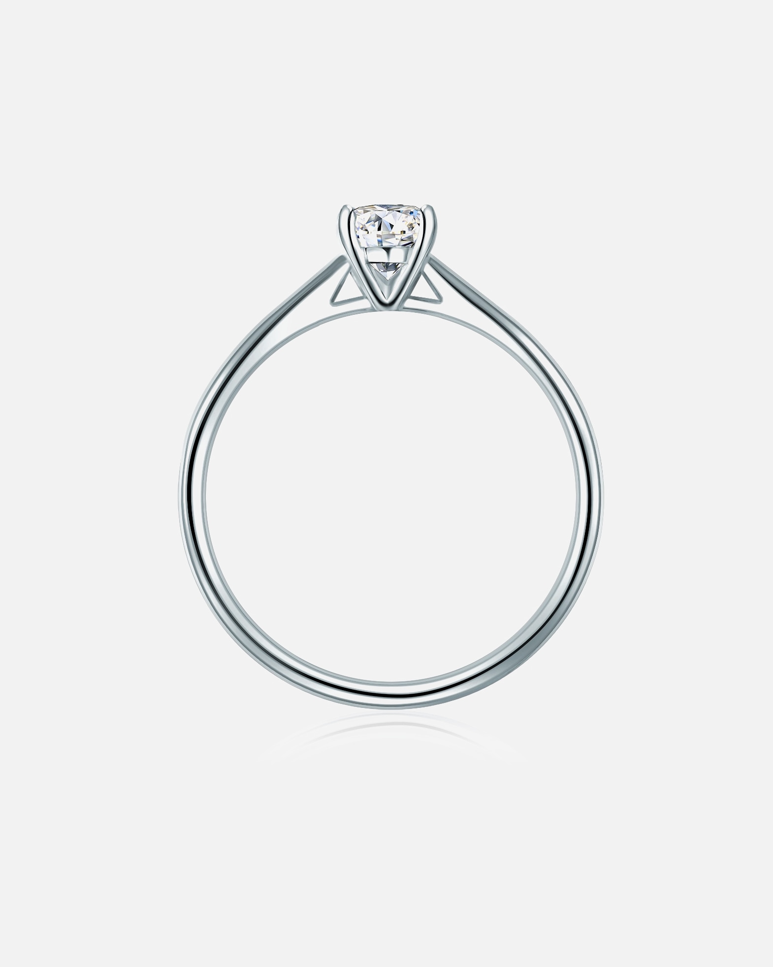Bague for FemmeTrilaniBague en argent Argent sterling Oxyde de zirconium (CZ) en Argent60