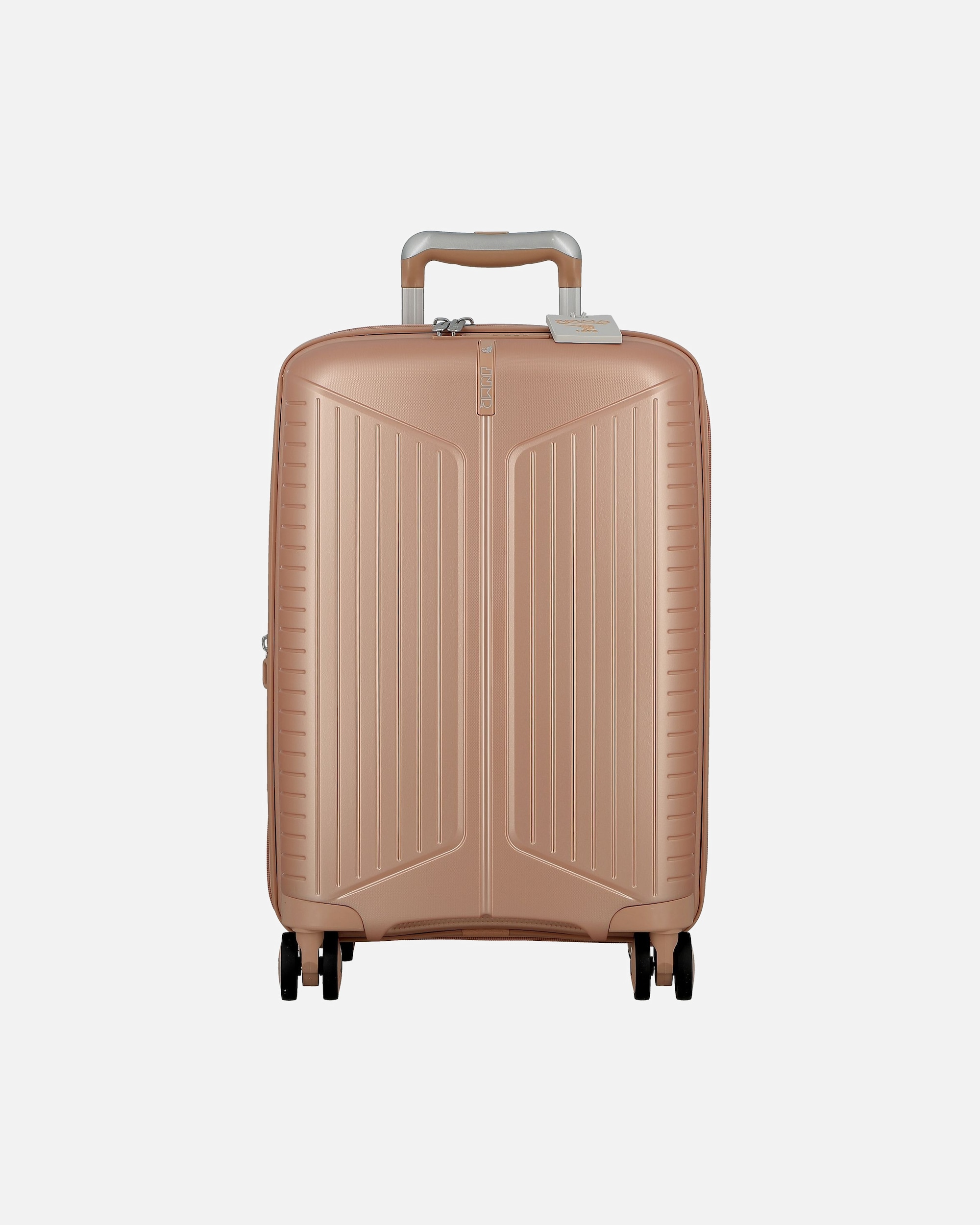 Handgepäckkoffer für Männlich Jump Evae 4 Rollen Kabinentrolley 55 cm rose pâle