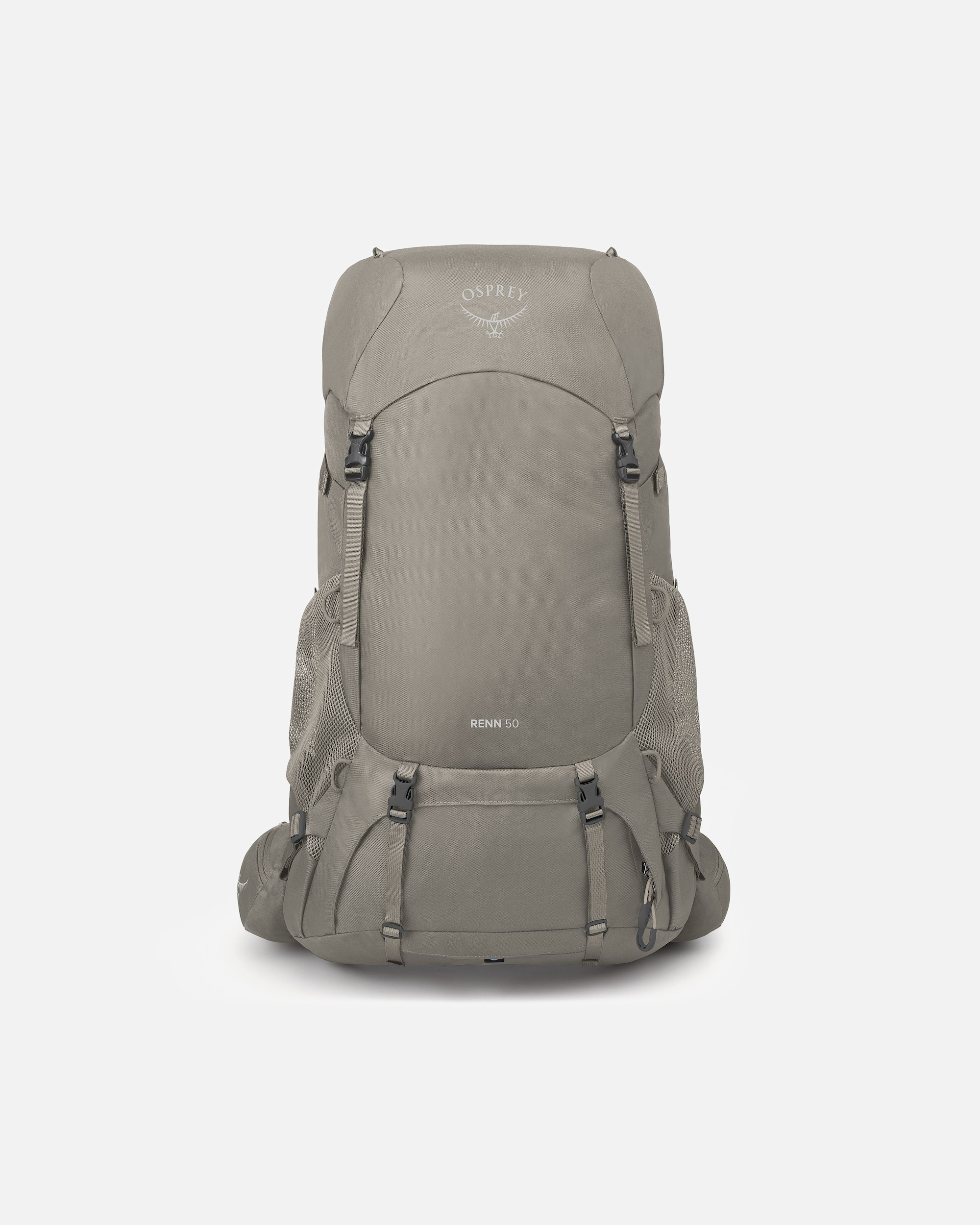 Rucksack für Weiblich Osprey Renn Rucksack pediment grey-linen tan