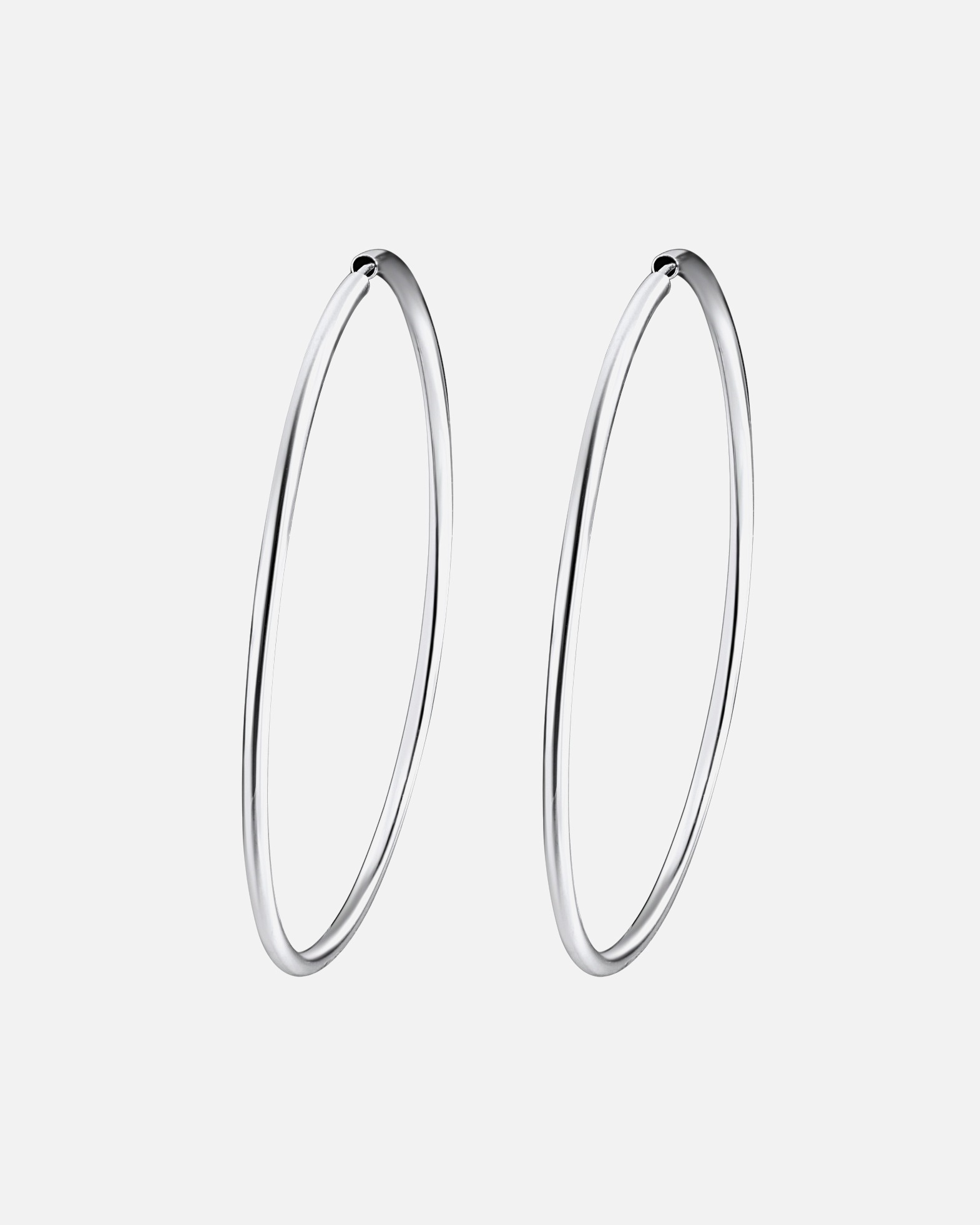 Créoles for FemmeCréoles en argent Argent sterling en Argent70,0 mm