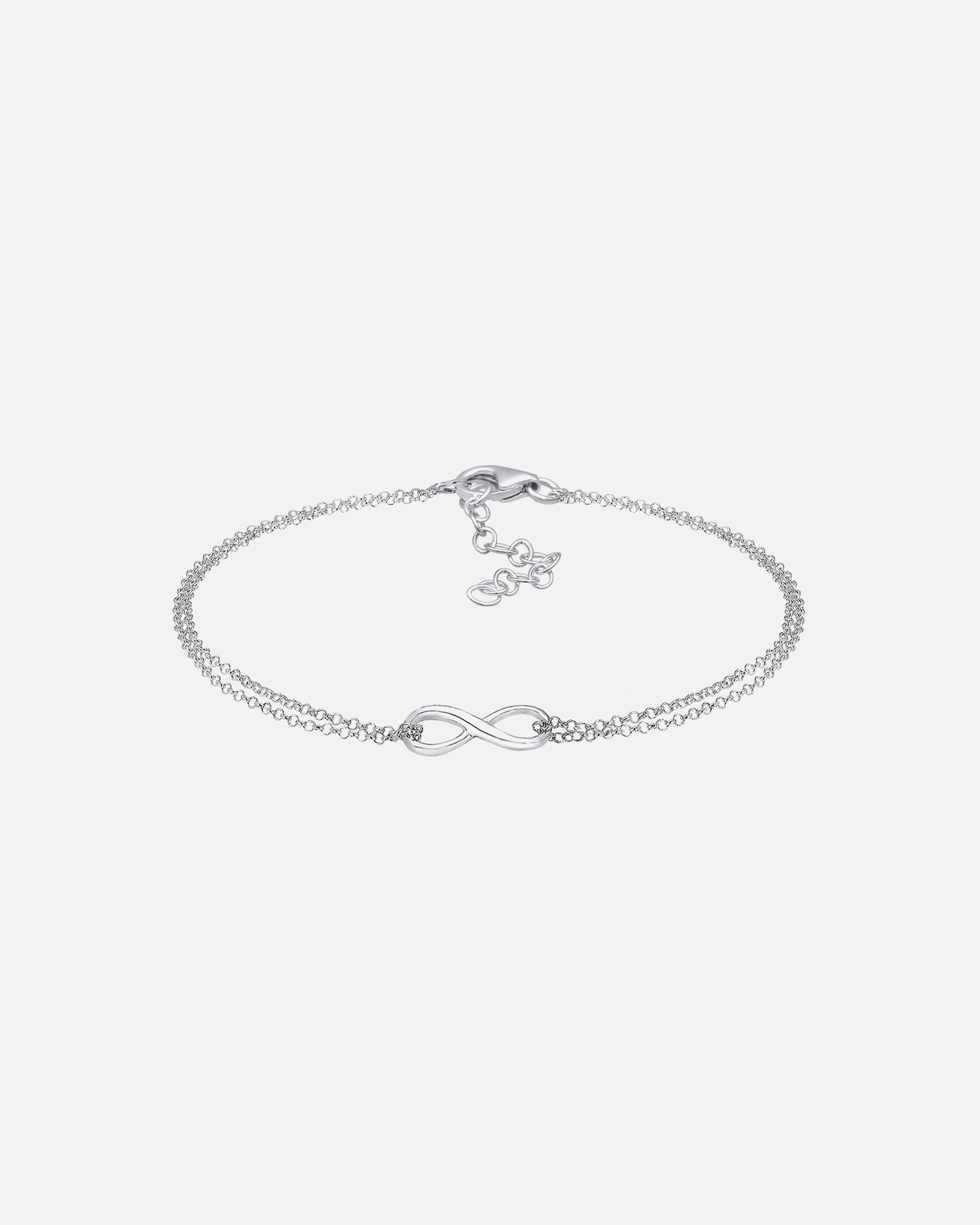 Armband für Weiblich Elli Infinity Symbol Love Unendlich 925 Sterling Silber 18