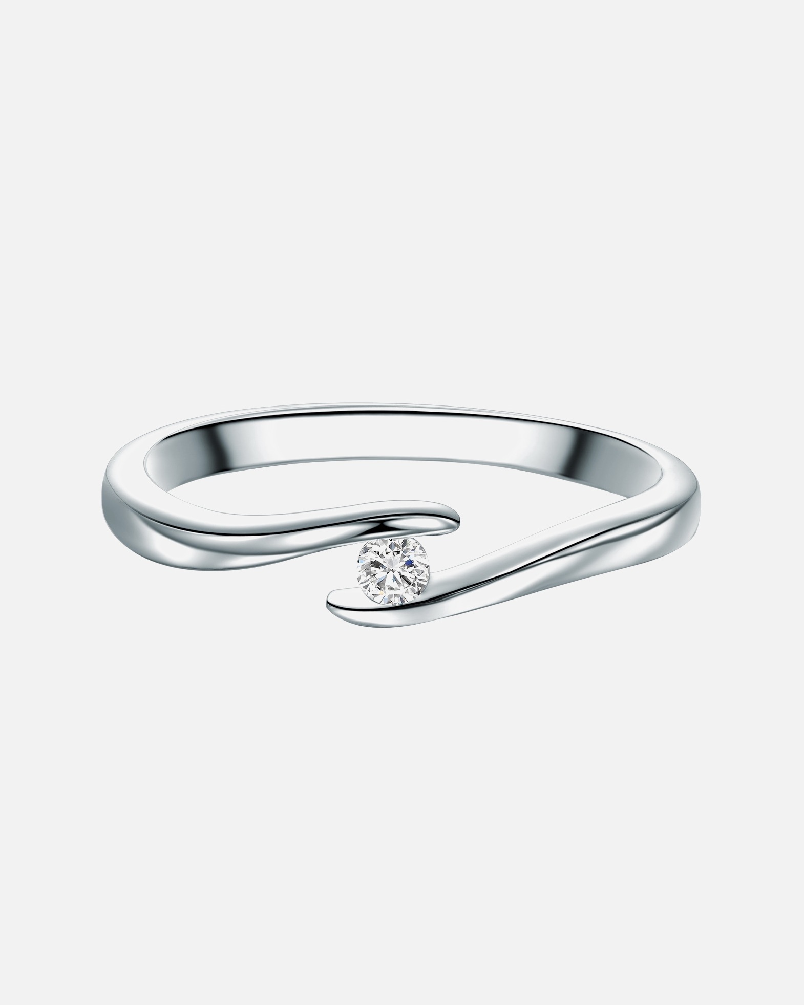 Bague for FemmeTrilaniBague en Argent sterling en Argent61