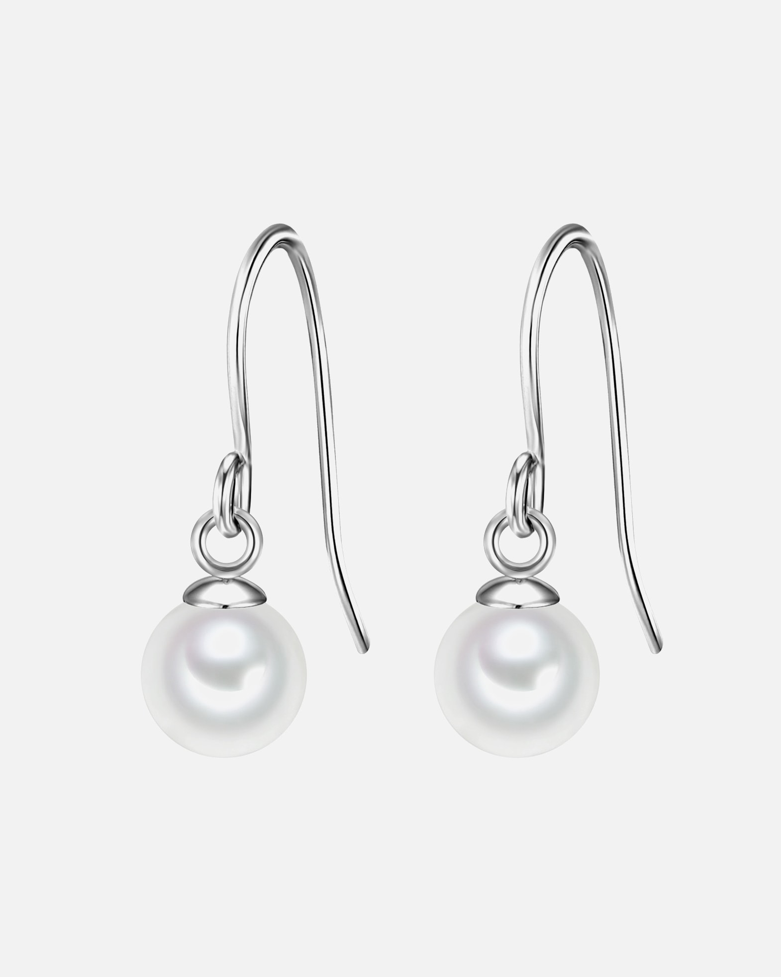 Boucle d'oreilles for FemmeGlanzstücke MünchenBoucles d'oreille en argent Argent sterling Perle de culture d'eau douce en Or rose22,5 mm