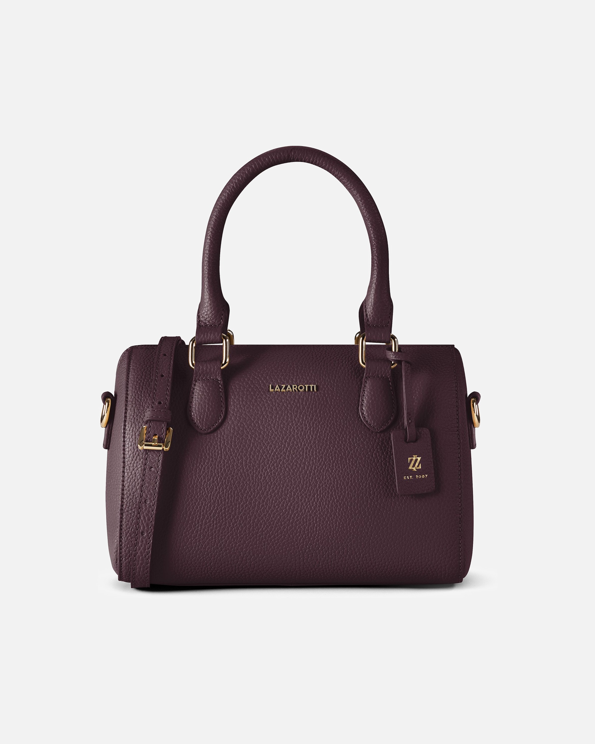 Sac for FemmeBologna Leather Sac porté mainburgundy