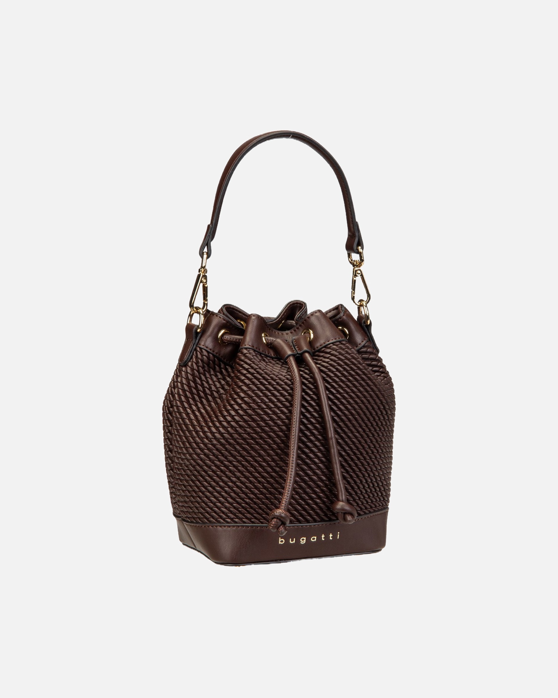 Handtasche für Unisex Bugatti Julice Beuteltasche braun