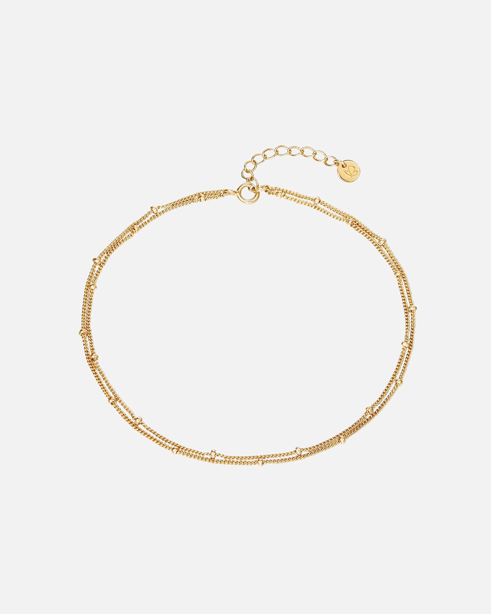 Bijou de cheville for FemmeGlanzstücke MünchenBracelet de cheville en argent Argent sterling en Argent22,0 cm Basiskette + 3,0 cm Verlängerung