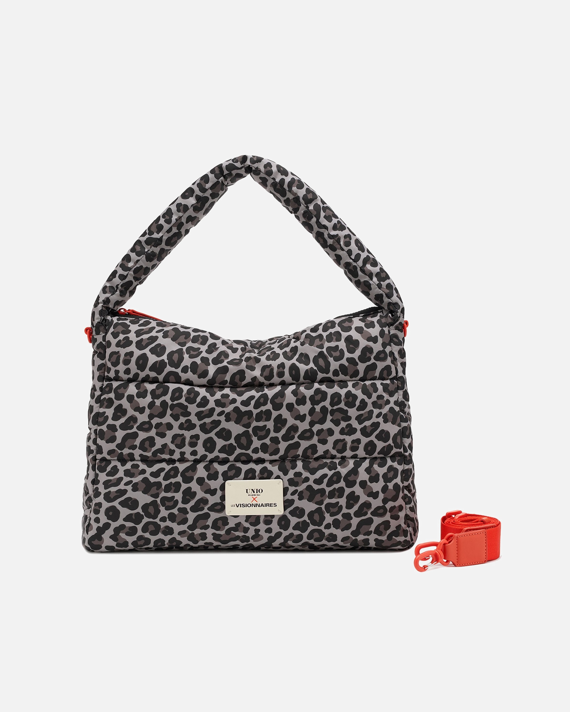 Sac for FemmeLES VISIONNAIRESDefault Brand LineUnio Hobo Sac à main porté épauleleo grey