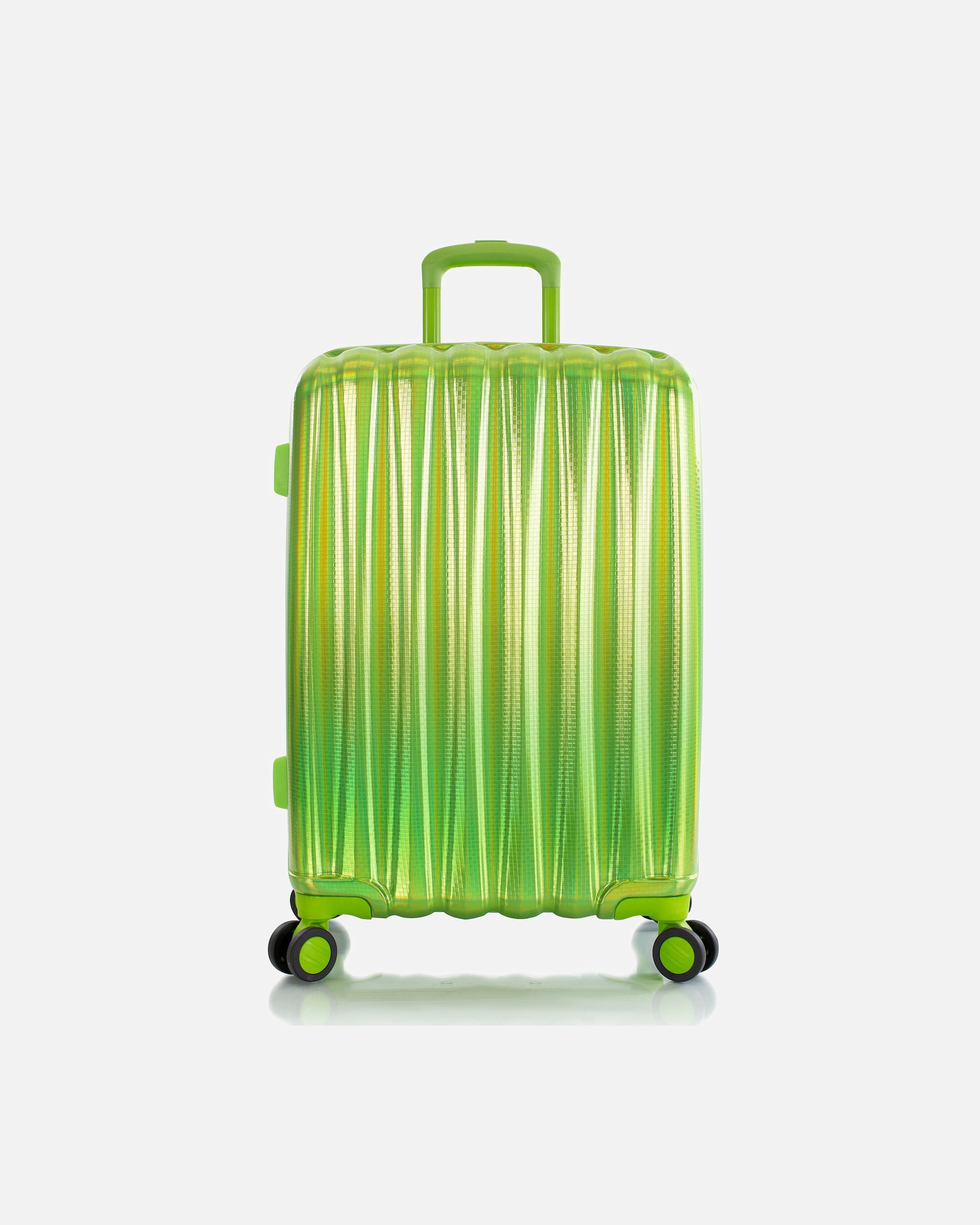 Valise for HommeHeysAstro 4 roulettes Trolley M 66 cm avec soufflet d'extensiongreen