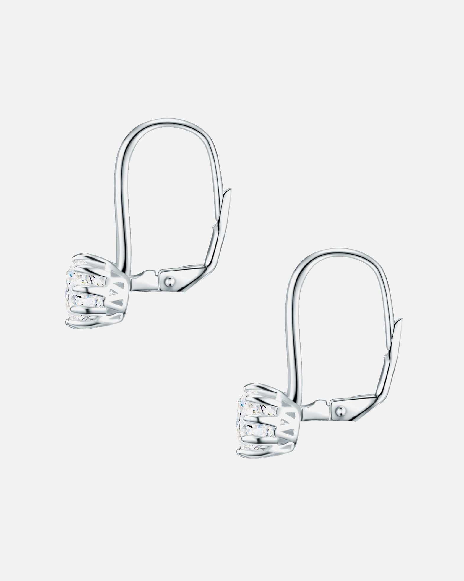Boucle d'oreilles for FemmeRafaela DonataBoucles d'oreille en argent Argent sterling Oxyde de zirconium (CZ) en Argent23,3 mm