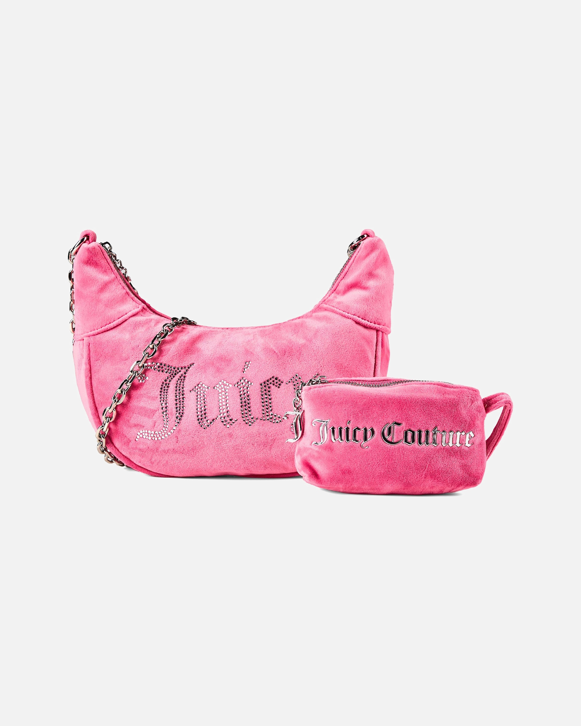 Tasche für Weiblich Juicy Couture Kimberly Schultertasche super pink