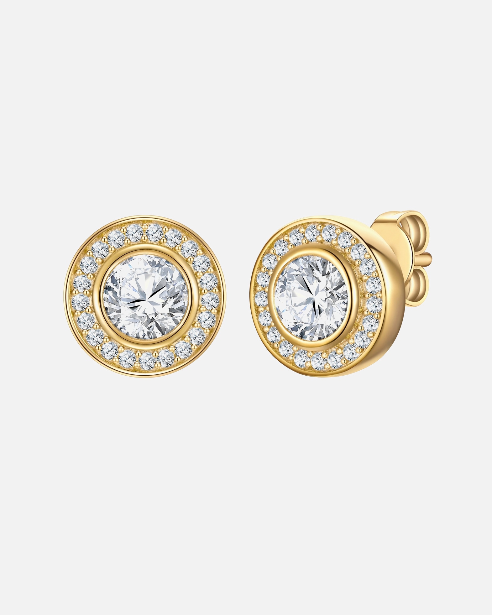 Boucle d'oreilles for FemmeRafaela DonataBoucles d´oreilles en Argent sterling en Or jaune9,7 mm